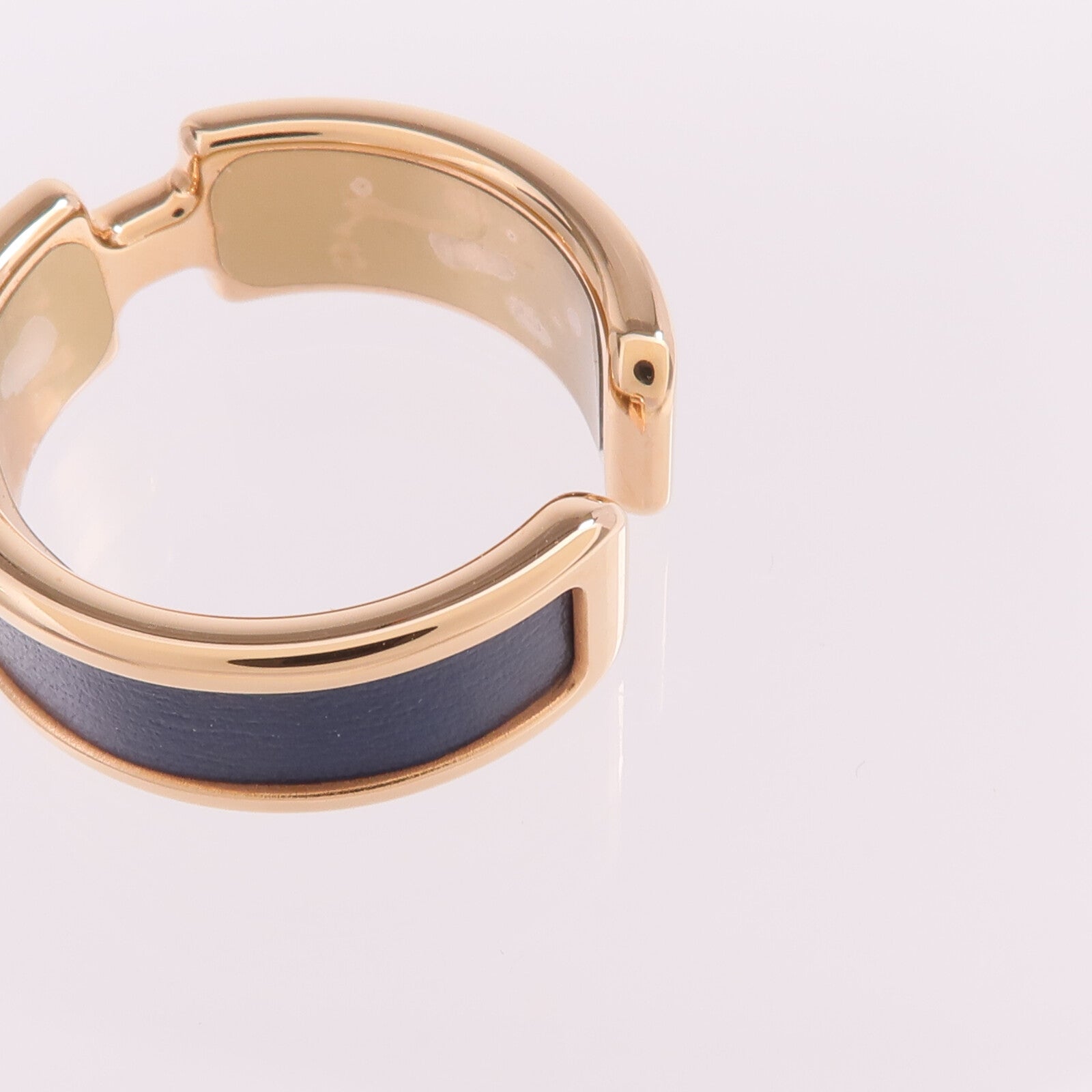 HERMES 金屬/皮革Olympe Ear Cuff Large耳夾