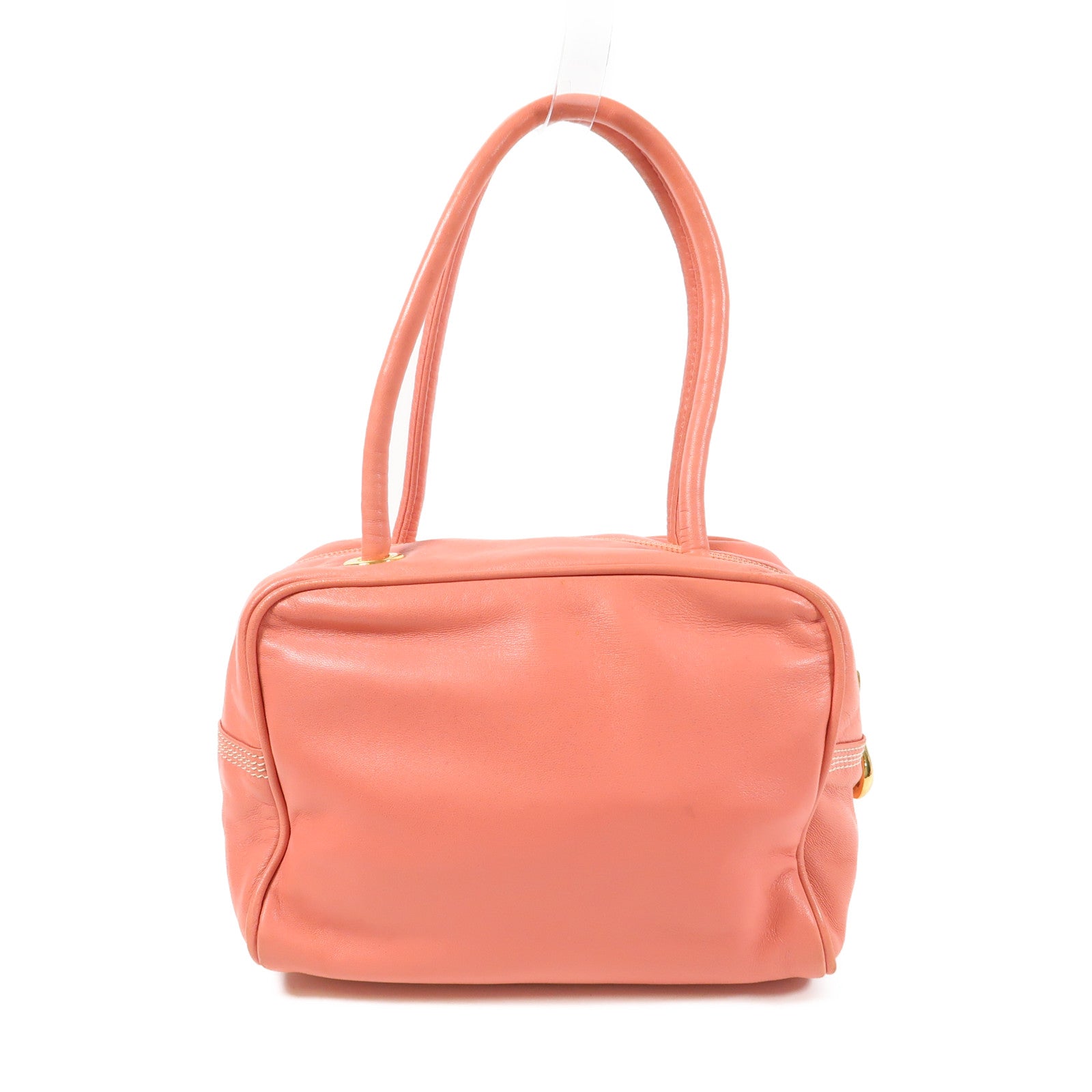 LOEWE 羊皮皮革Hand Bag金扣手挽袋