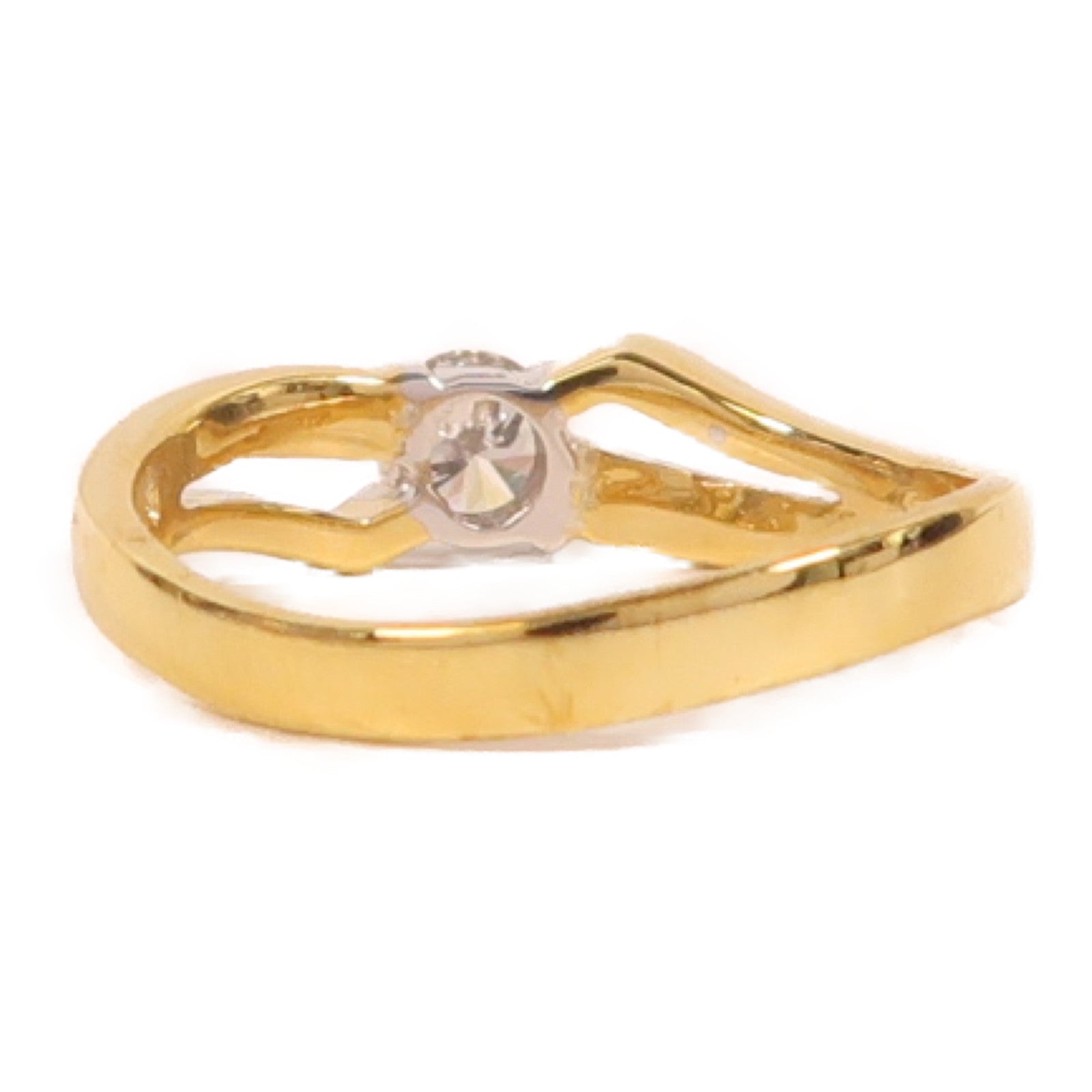 JEWELRY 【激減優惠】18K金Diamond3.2g 0.25ct鑽石戒指US#6.5