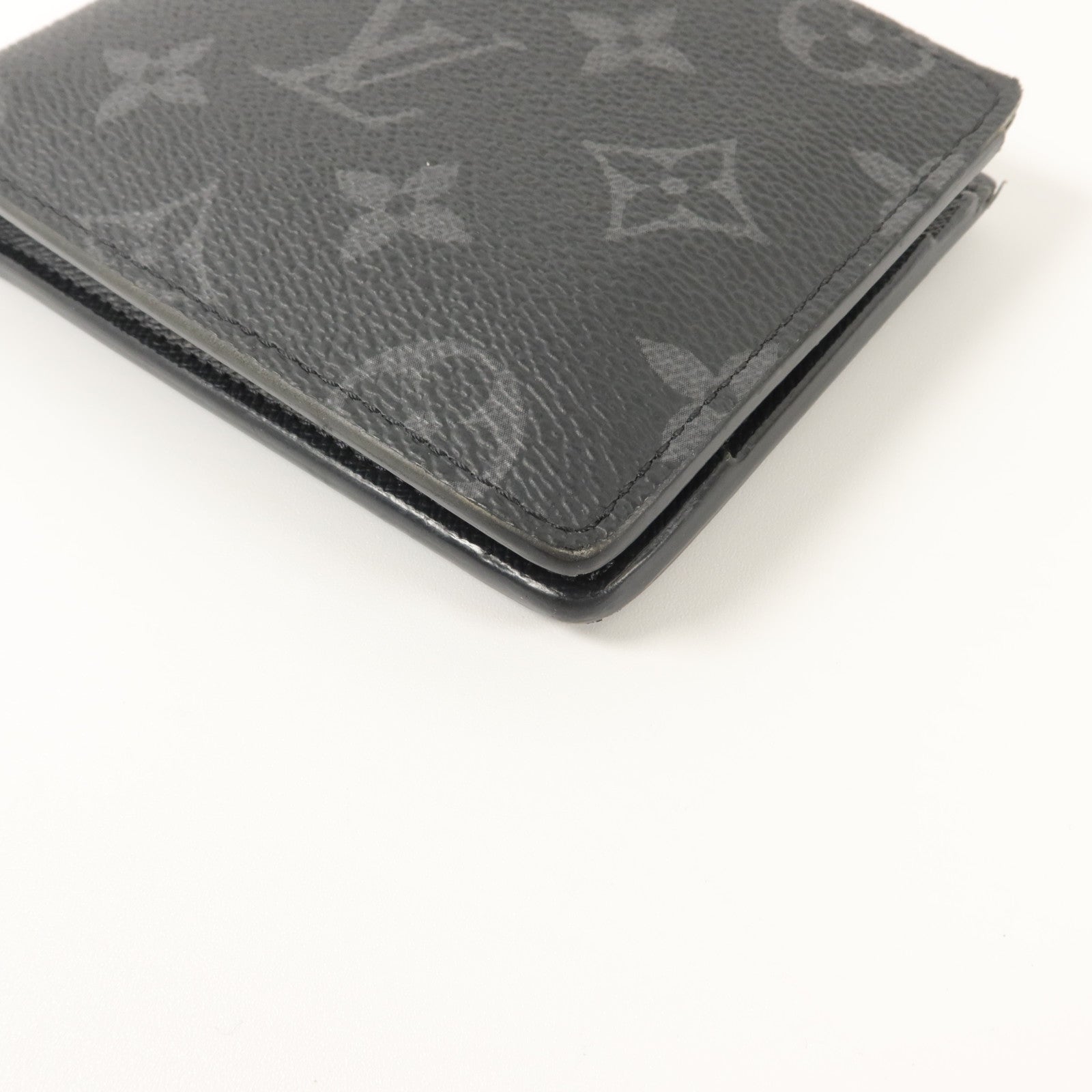 LOUIS VUITTON Monogram Eclipse Multiple Wallet錢包
