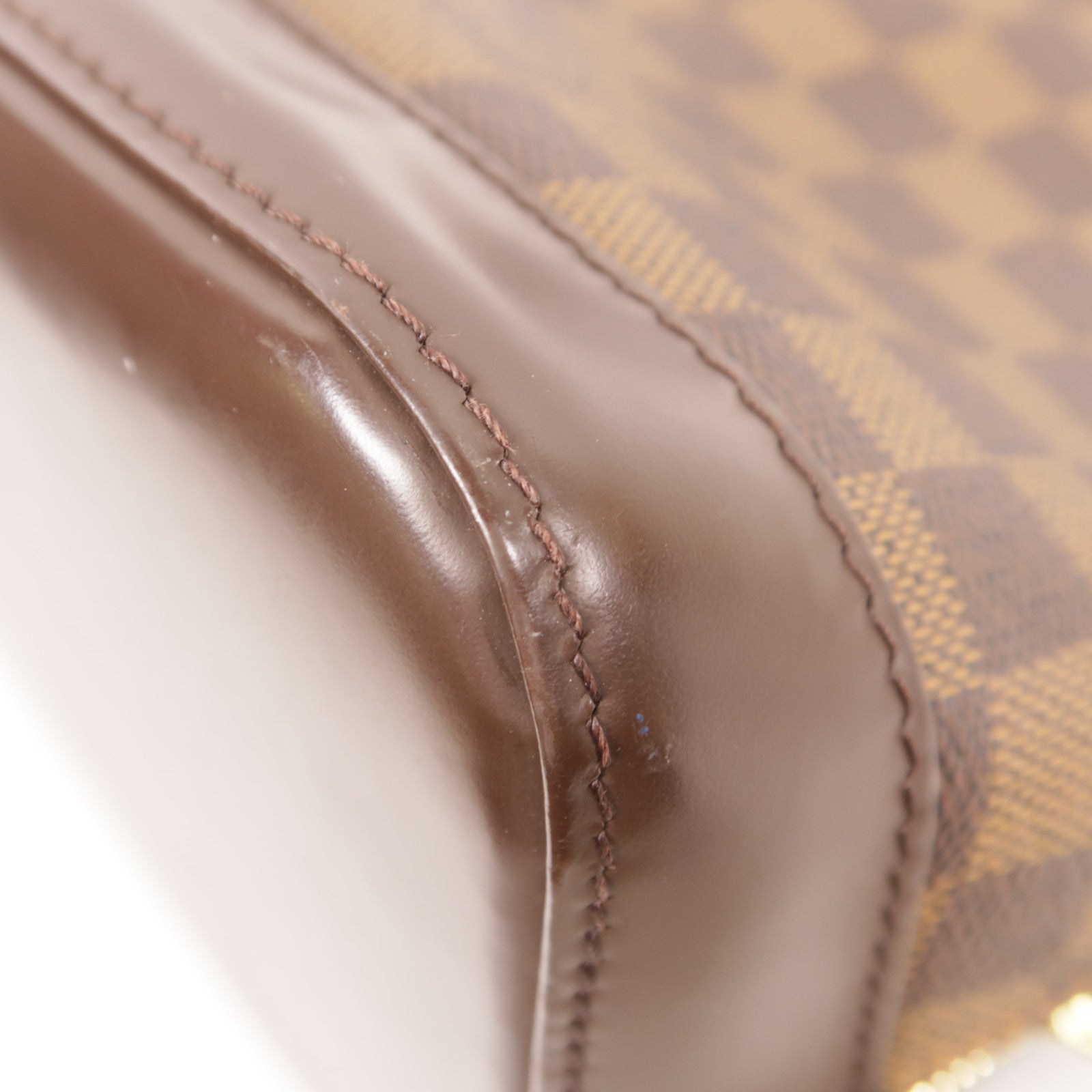 LOUIS VUITTON LV GHW Alma Hand Bag N51131 Damier Brown