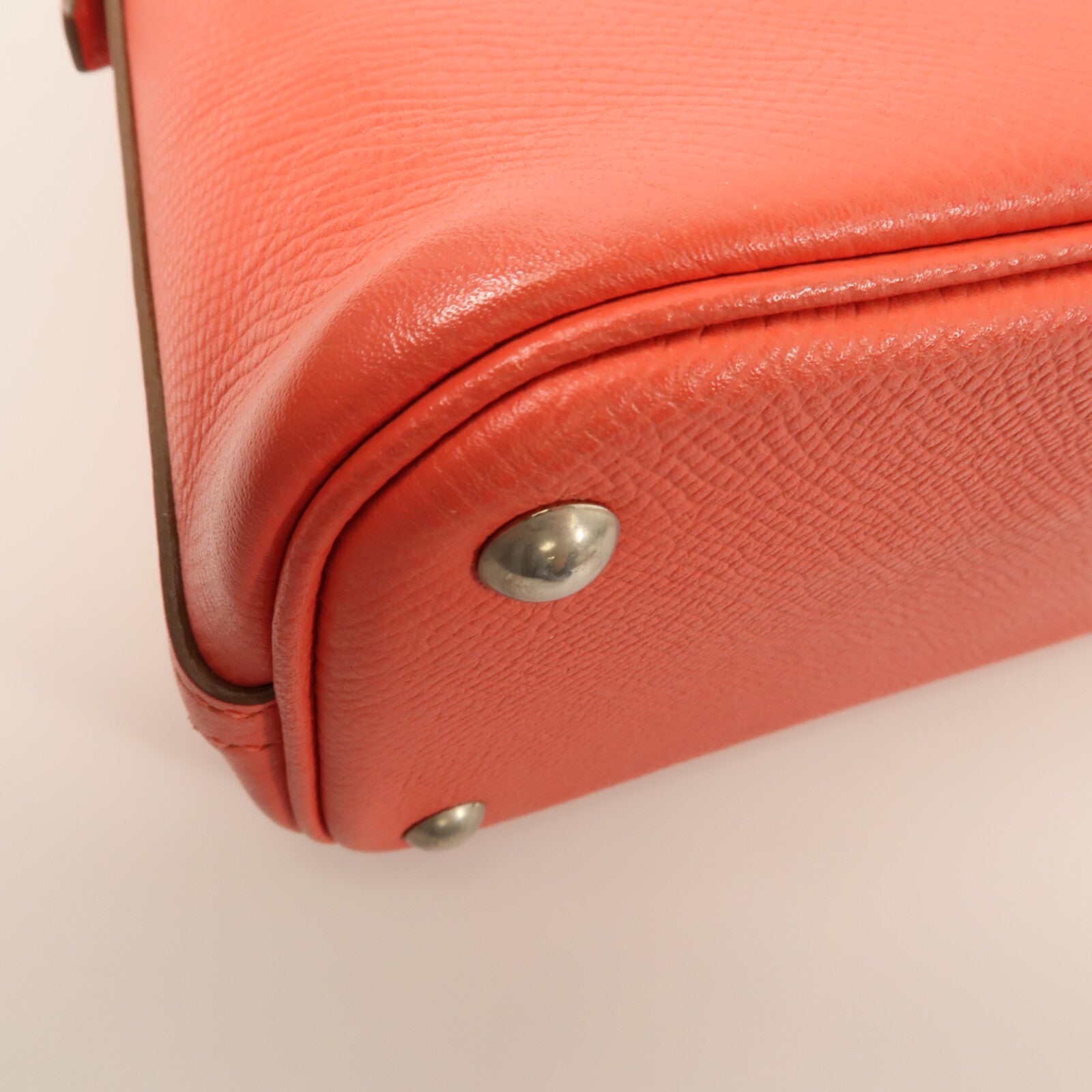 HERMES Epsom皮革Bolide 27手挽肩背兩用袋Rose Jaipur