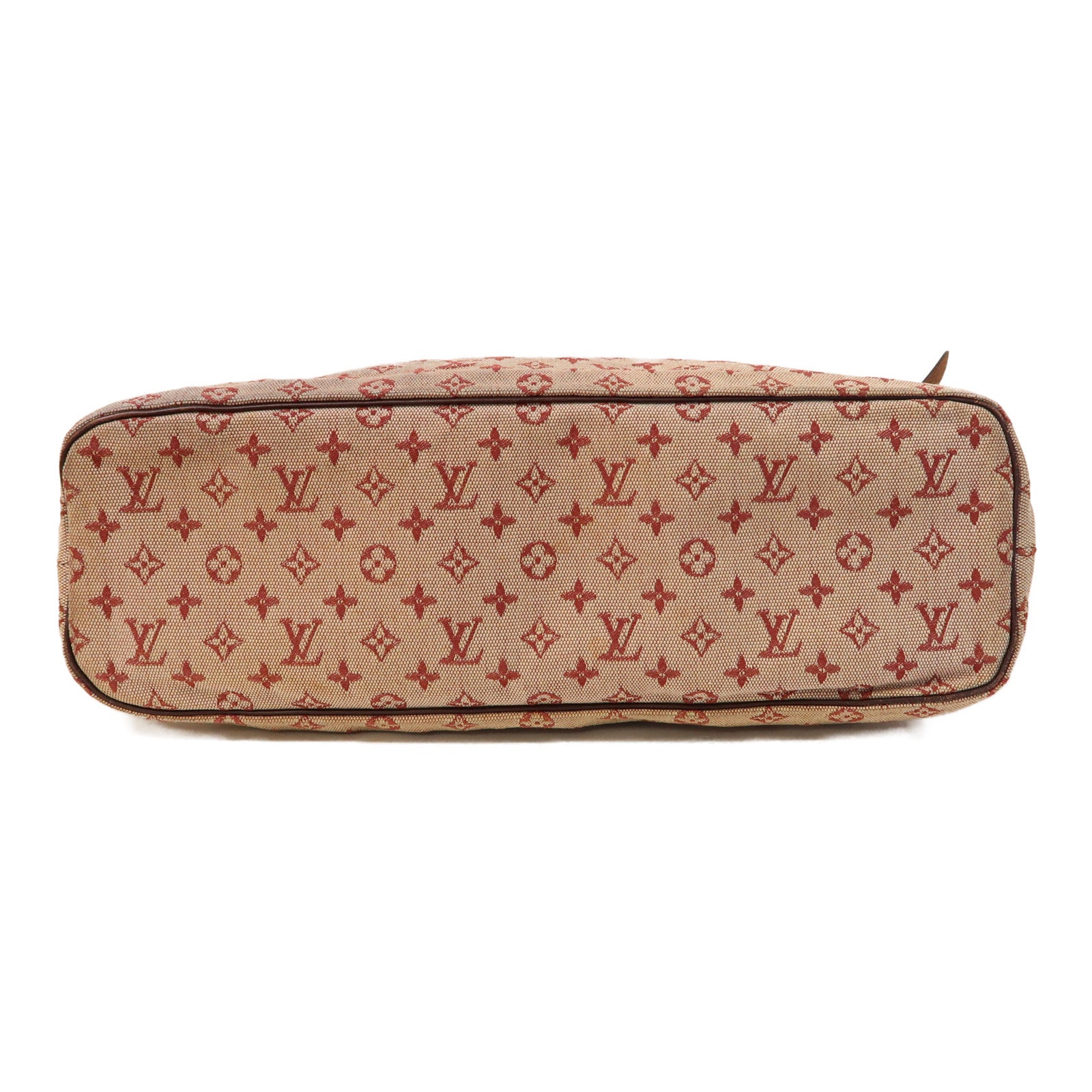 LOUIS VUITTON 【激減優惠】Monogram Mini Lucille GM金扣手挽袋紅色
