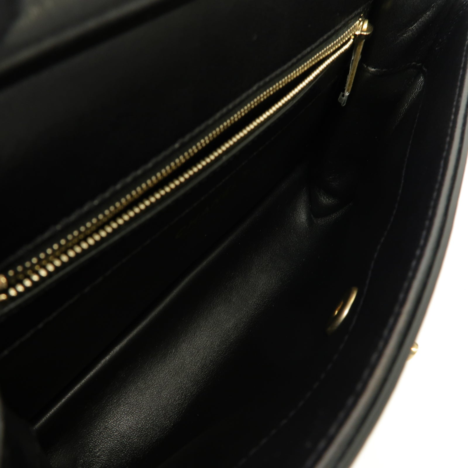 CHANEL 【激減優惠】菱格牛皮皮革Chain Shoulder Bag 金扣手挽肩背兩用袋黑色