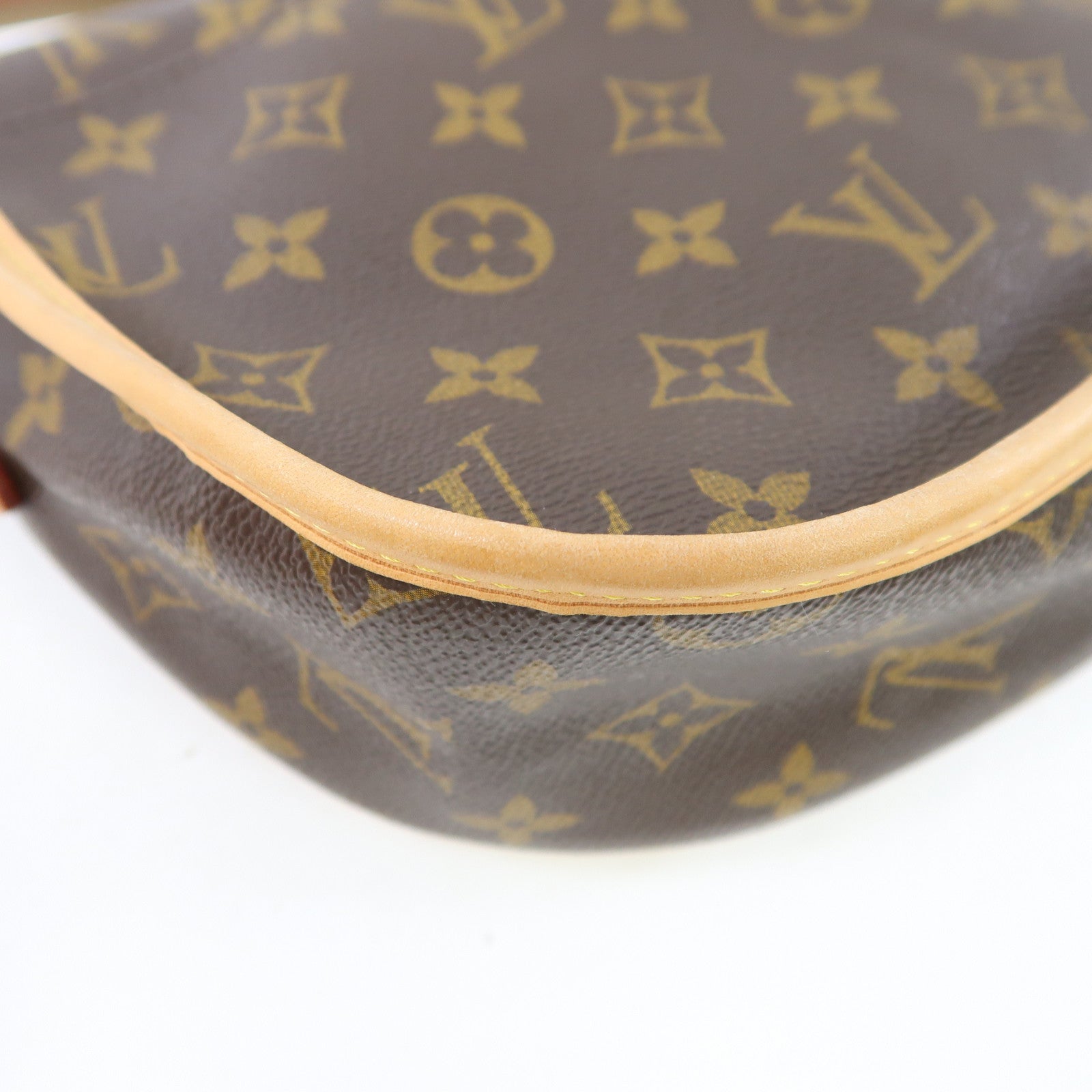 LOUIS VUITTON Monogram Menilmontant PM金扣肩背袋啡色