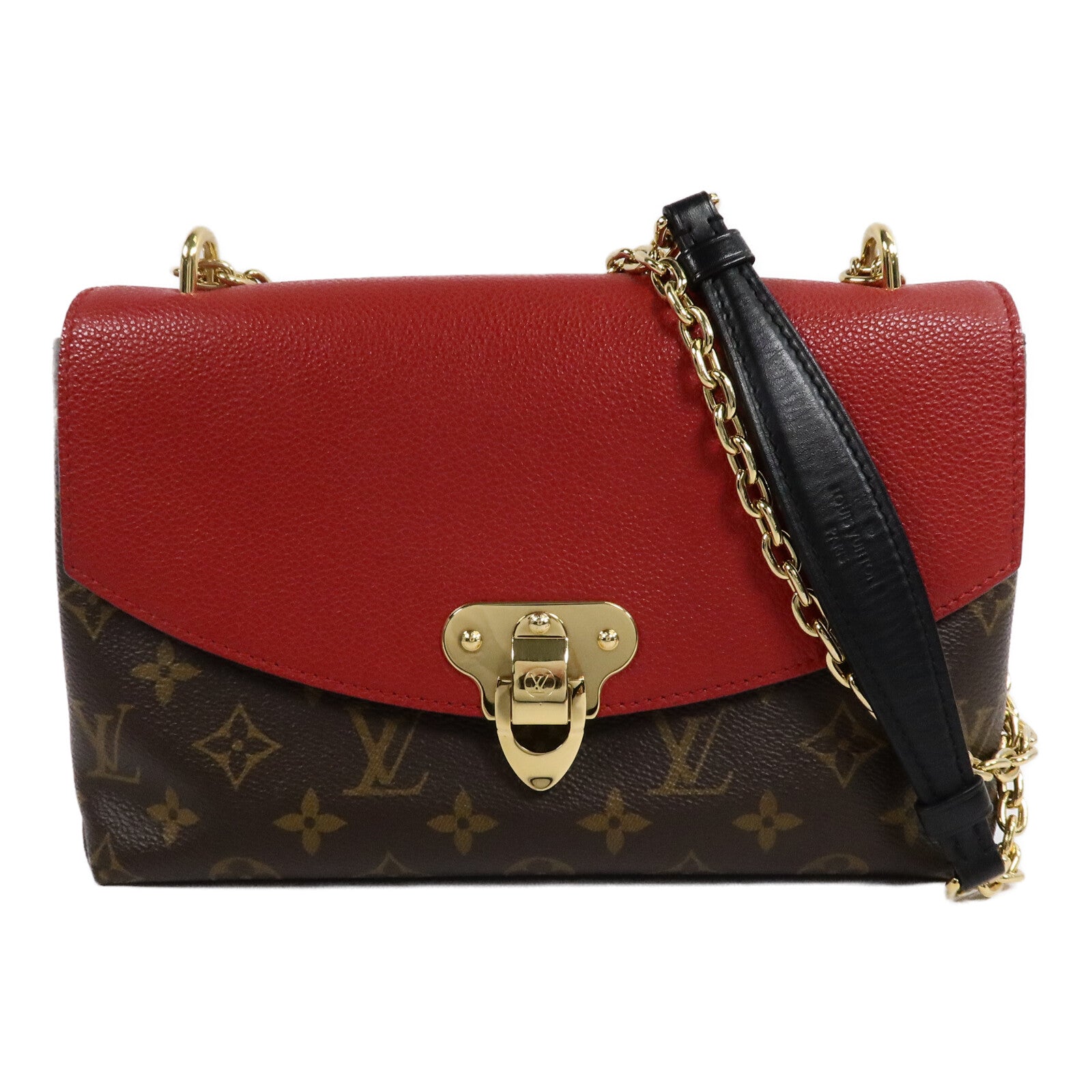 LOUIS VUITTON Monogram Saint Placide鏈帶肩背袋