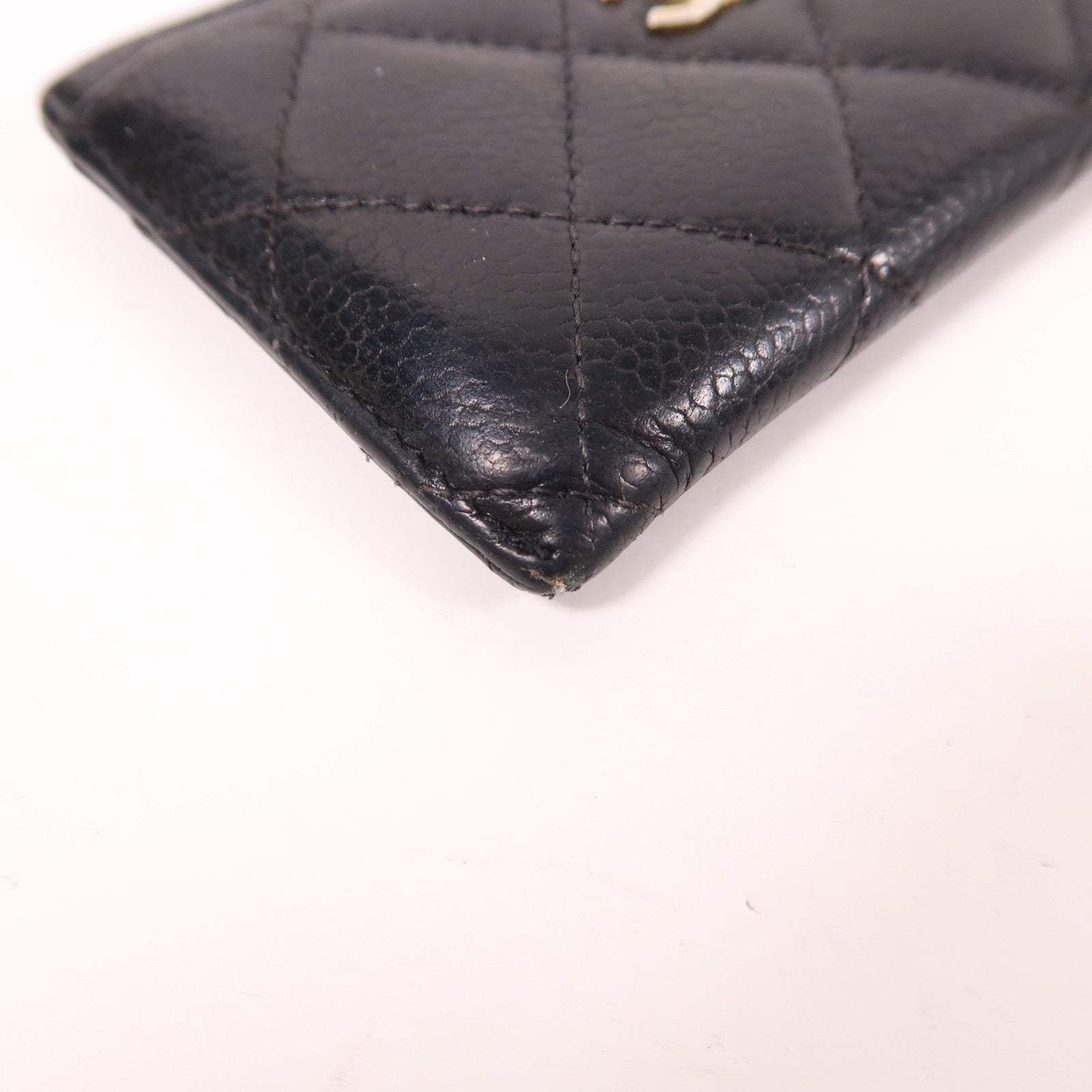 CHANEL 牛皮皮革Card Case金扣卡片套