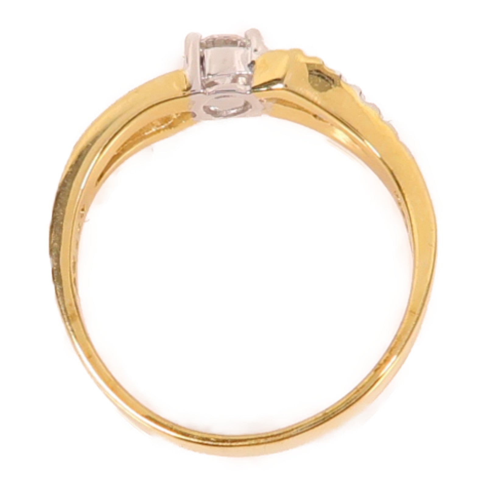 JEWELRY 【激減優惠】18K金Diamond3.2g 0.25ct鑽石戒指US#6.5