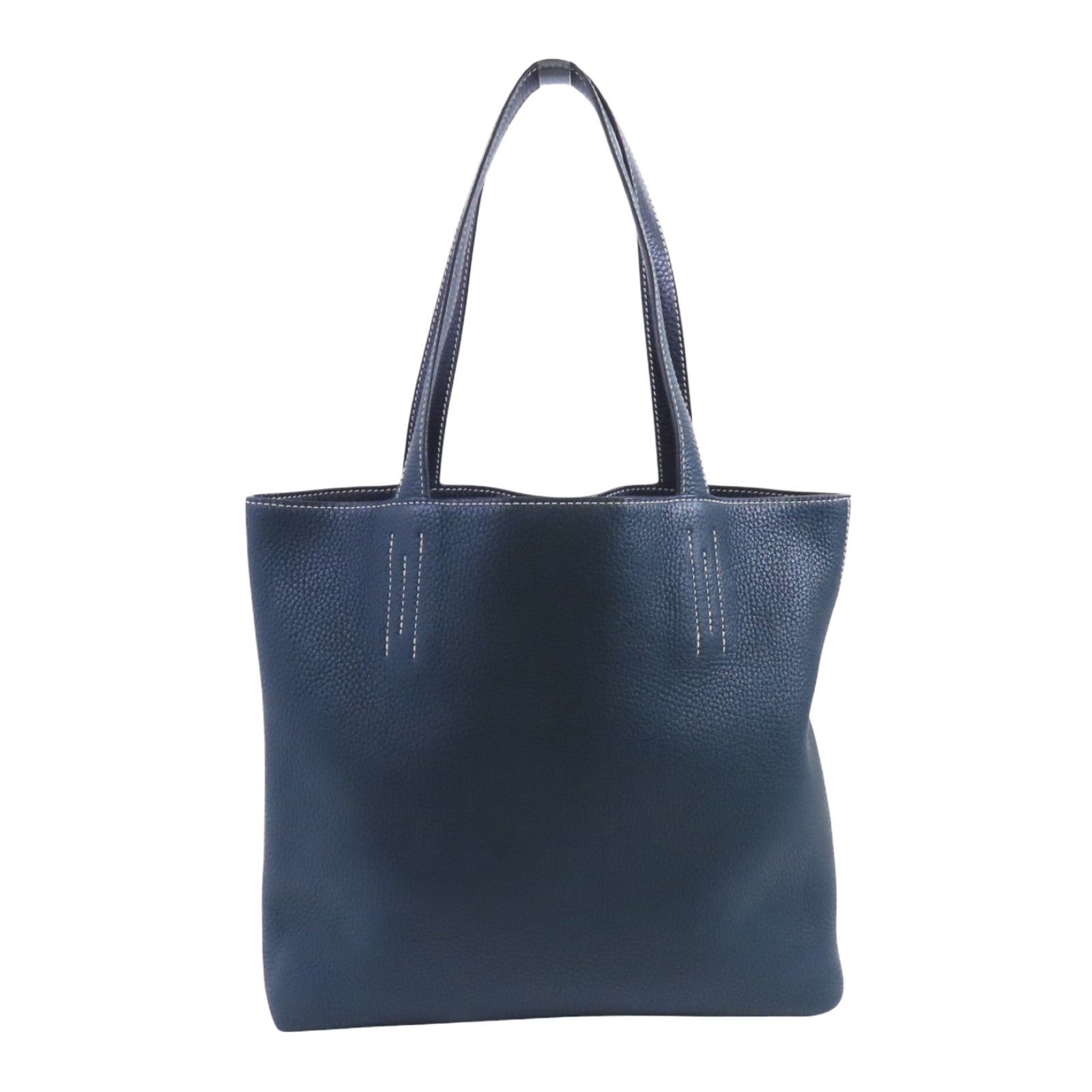 HERMES Clemence皮革Double Sen肩背袋