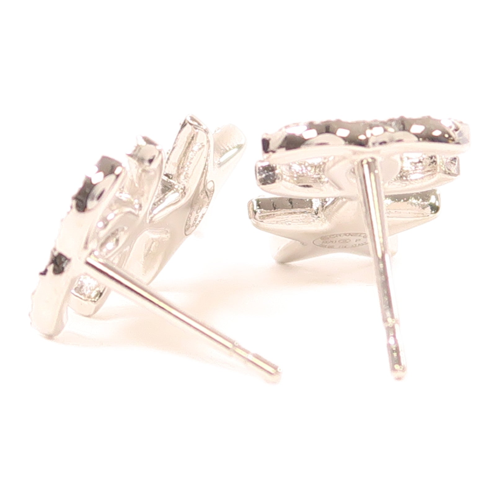 CHANEL 金屬Earrings耳環銀色