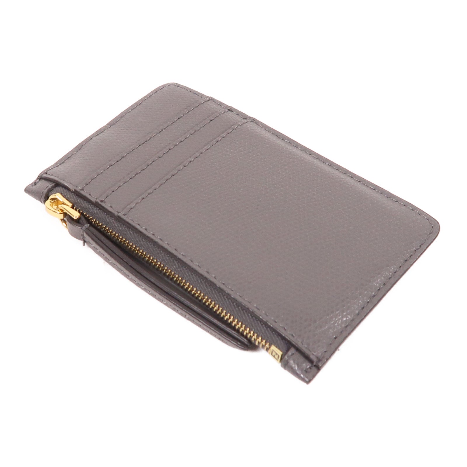 FENDI 【激減優惠】牛皮皮革/蛇皮皮革Card Case金扣卡片套