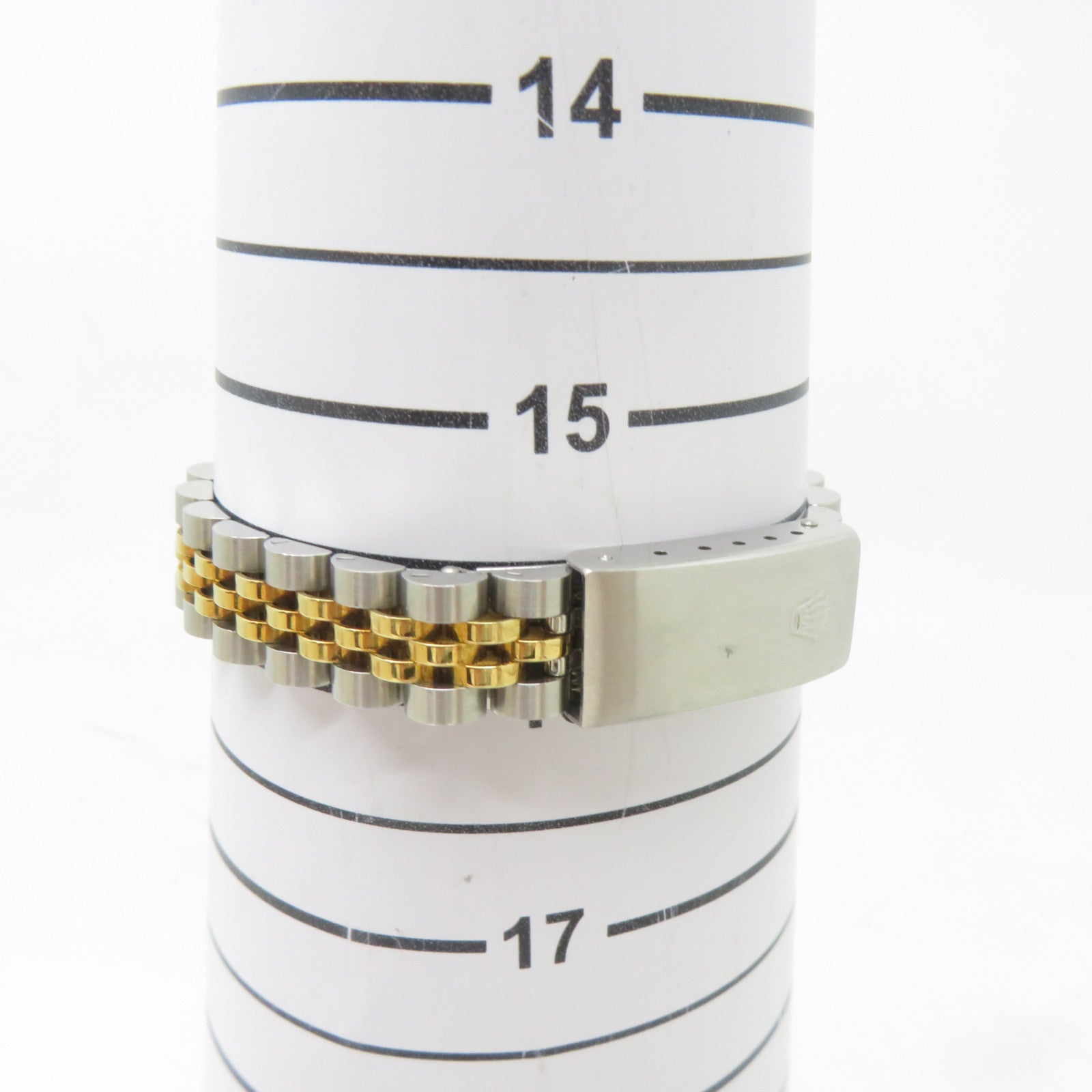 ROLEX Datejust 18K黃金/不鏽鋼手錶自動機芯金色