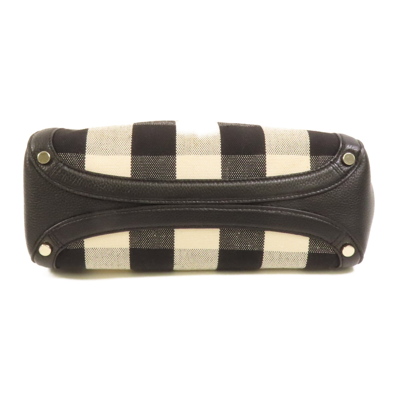 Kate Spade 帆布/牛皮皮革2 Way Shoulder金扣手挽肩背兩用袋