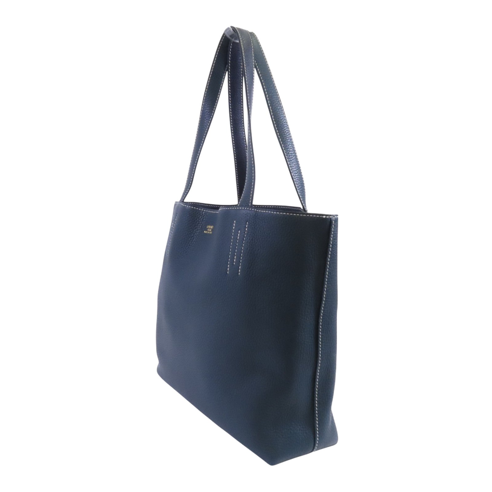 HERMES Clemence皮革Double Sen肩背袋