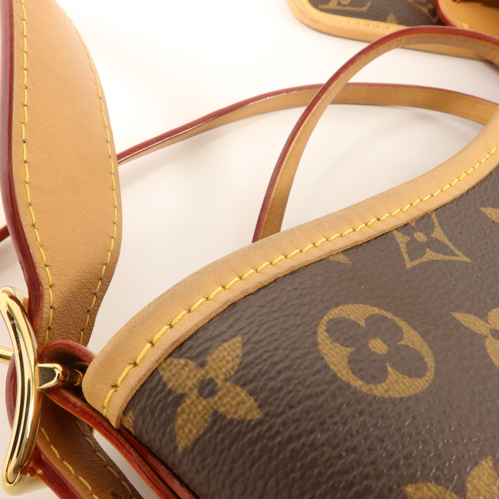 LOUIS VUITTON Monogram CarryAll PM金扣肩背袋