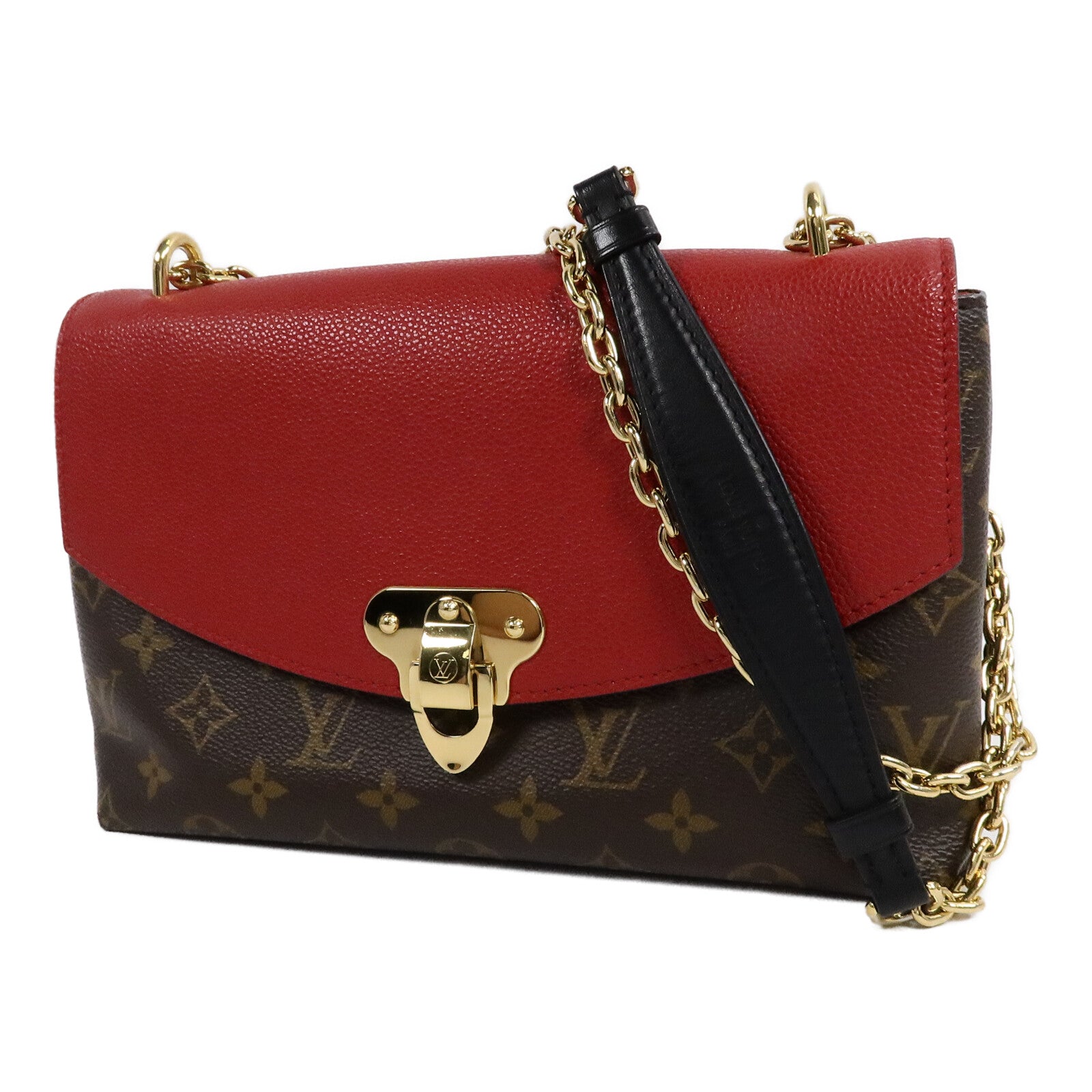 LOUIS VUITTON Monogram Saint Placide鏈帶肩背袋