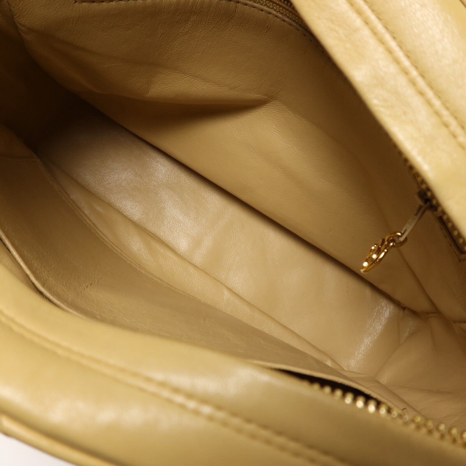 CHANEL 羊皮皮革Vintage Chain Shoulder鏈帶肩背袋
