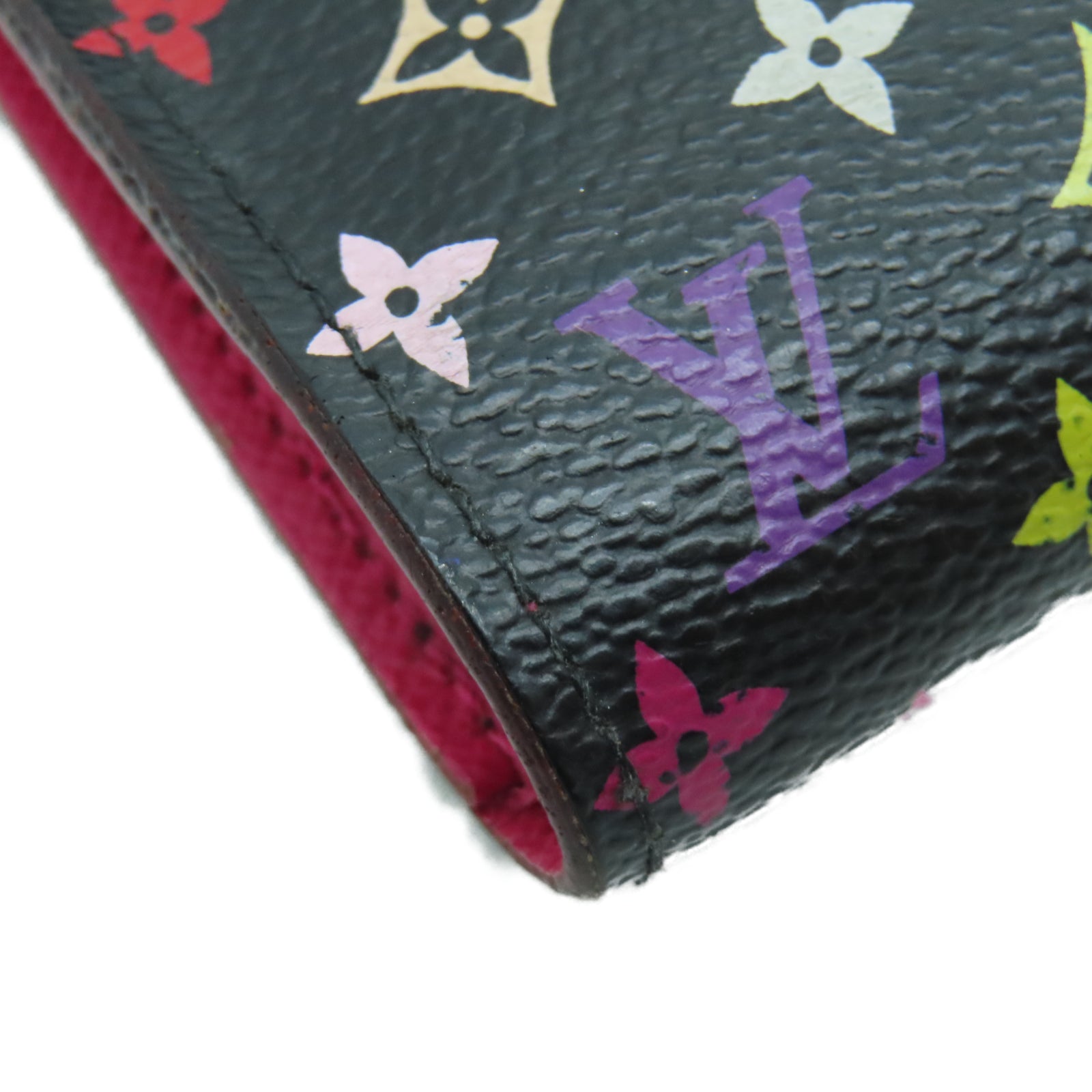 LOUIS VUITTON Multicolore Wallet金扣长钱包黑色