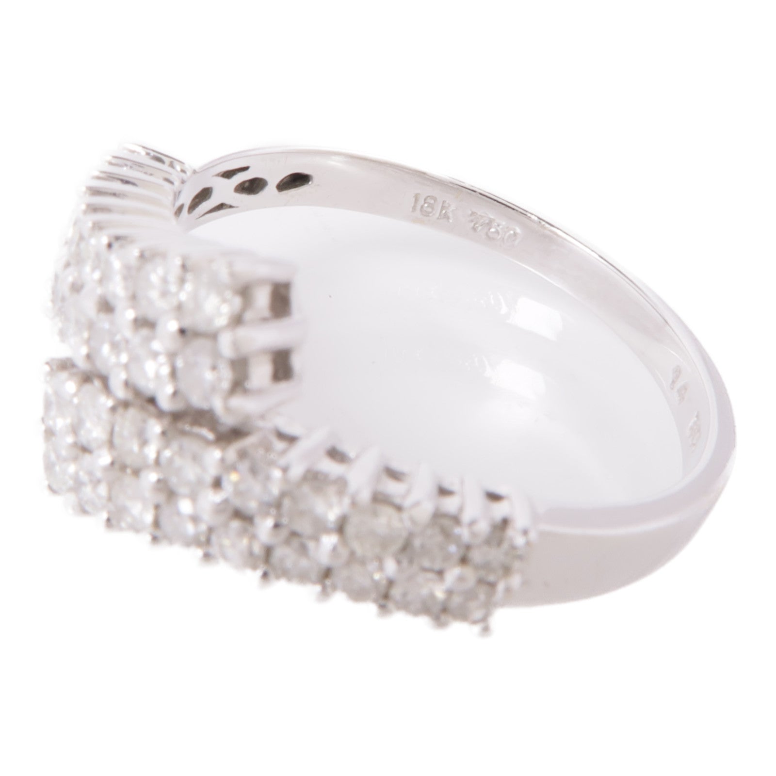 JEWELRY 18K白金Diamond Ring鑽石戒指US#6.25