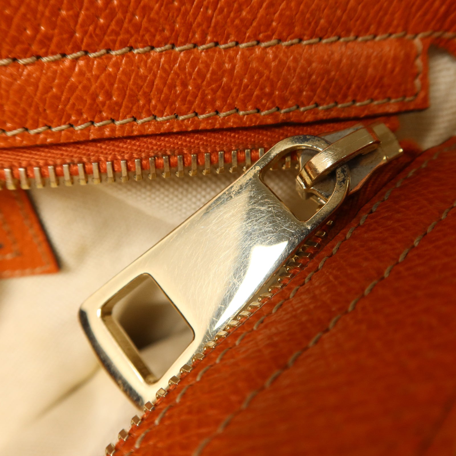 GUCCI 帆布Bree Tote Bag金扣手挽袋