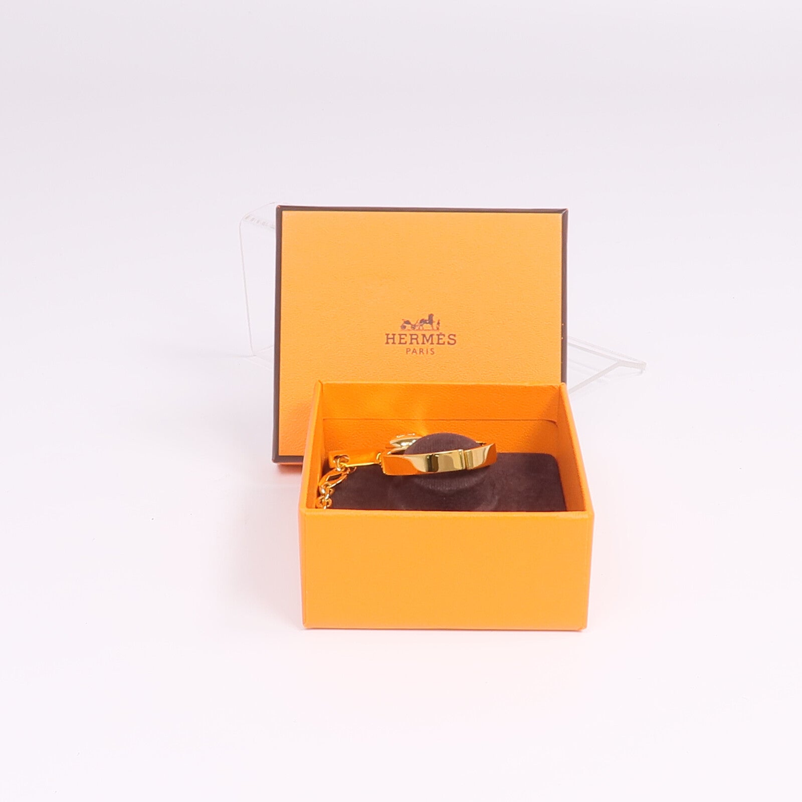 HERMES 【激減優惠】金屬Filou Glove Clip手套夾