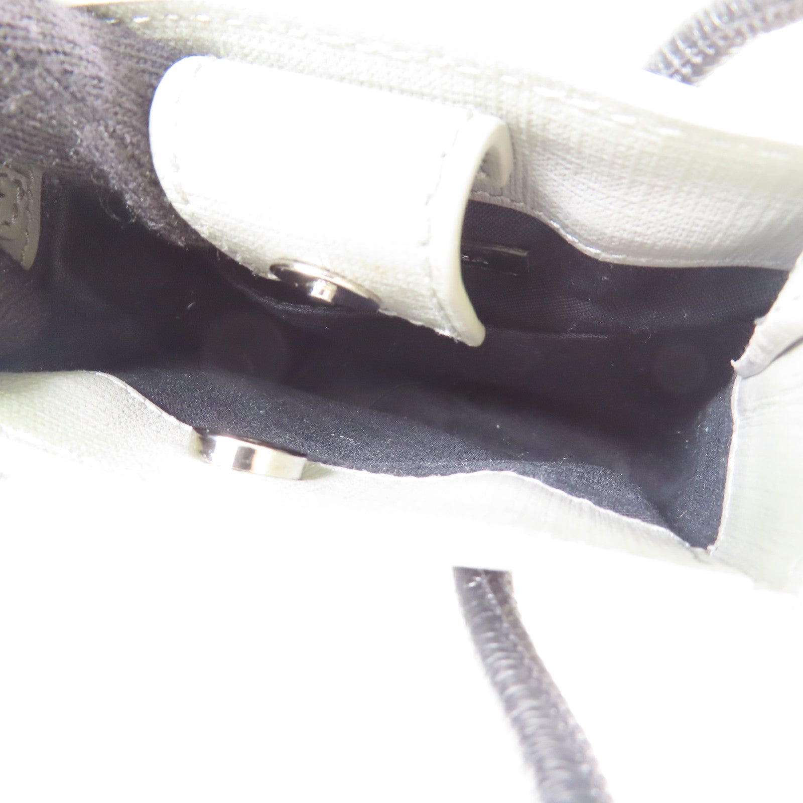 BALENCIAGA 牛皮皮革2 Way Shoulder Bag銀扣手挽肩背兩用袋