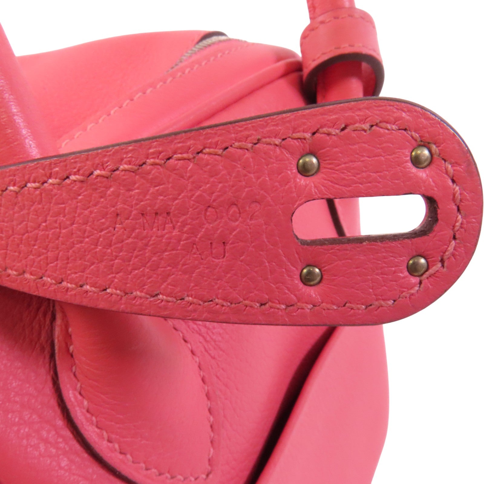 HERMES Evercolor皮革Lindy 26銀扣肩背袋