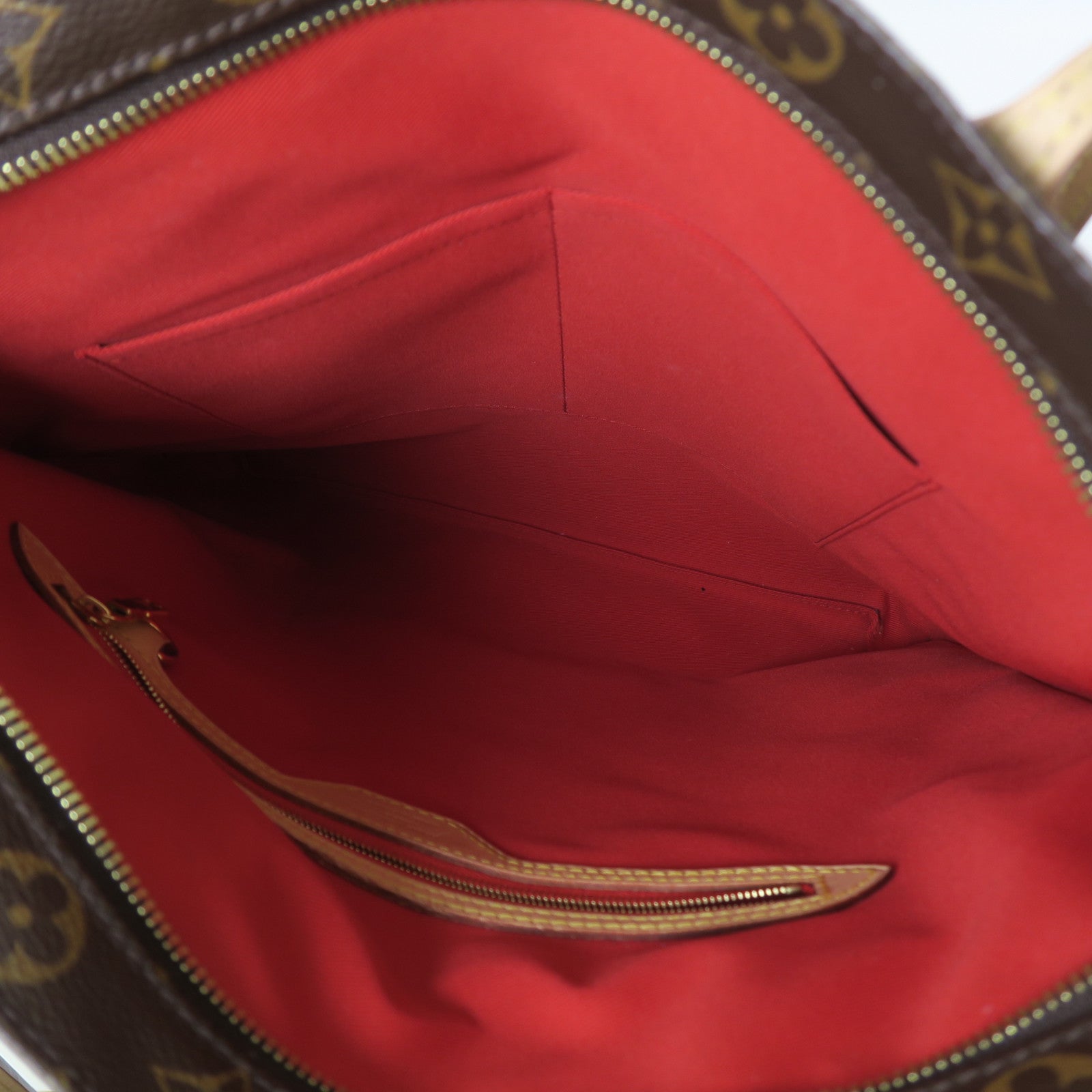 LOUIS VUITTON **【激減優惠】Monogram Carry It Tote Bag金扣手挽袋啡色