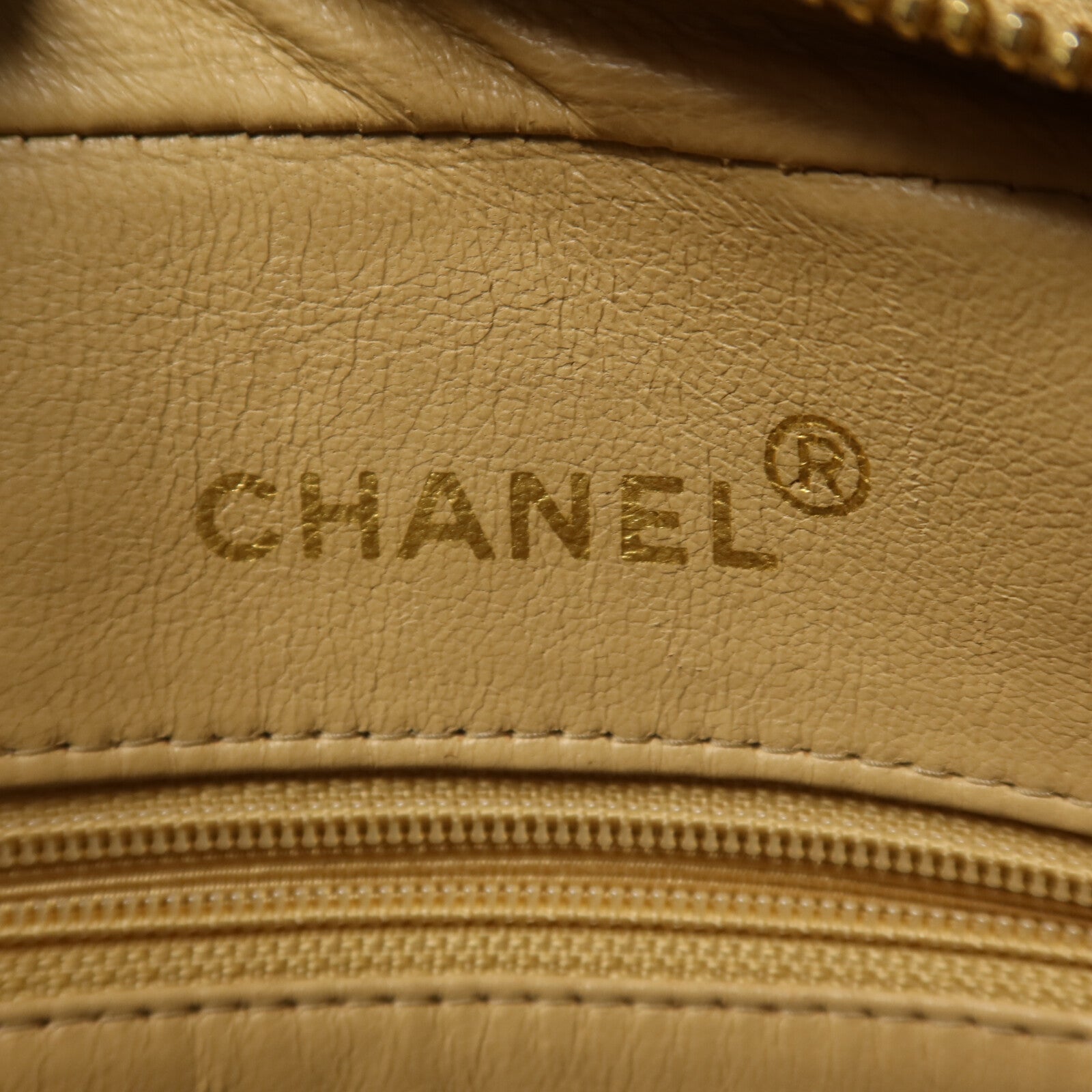 CHANEL 羊皮皮革Vintage Chain Shoulder鏈帶肩背袋