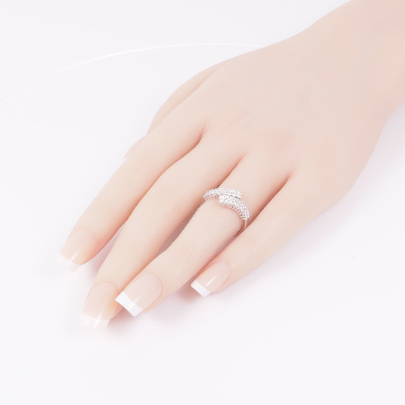 JEWELRY 18K白金Diamond Ring鑽石戒指US#6.25