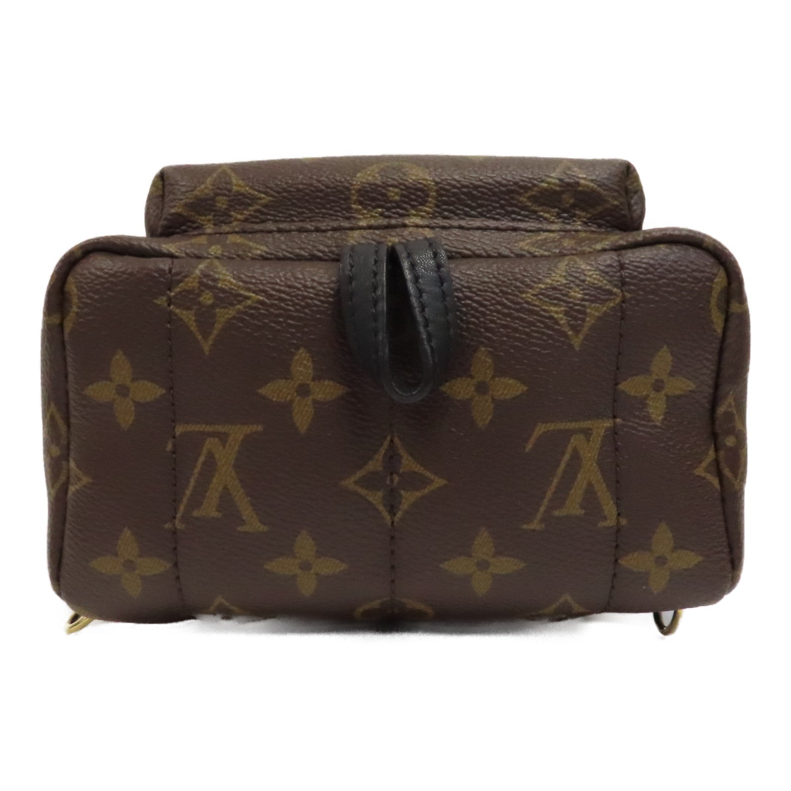 LOUIS VUITTON Monogram Palm Springs Bag金扣背包啡色