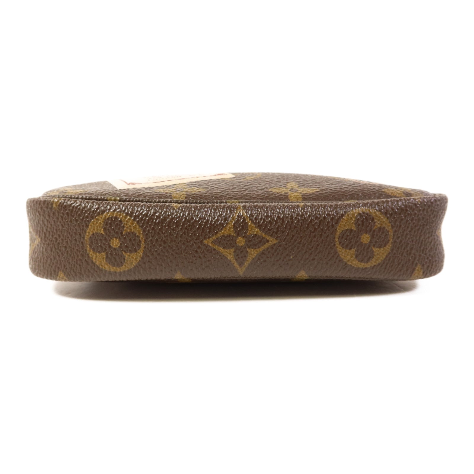 LOUIS VUITTON Monogram Pochette Accessories Pouch金扣手拿包啡色