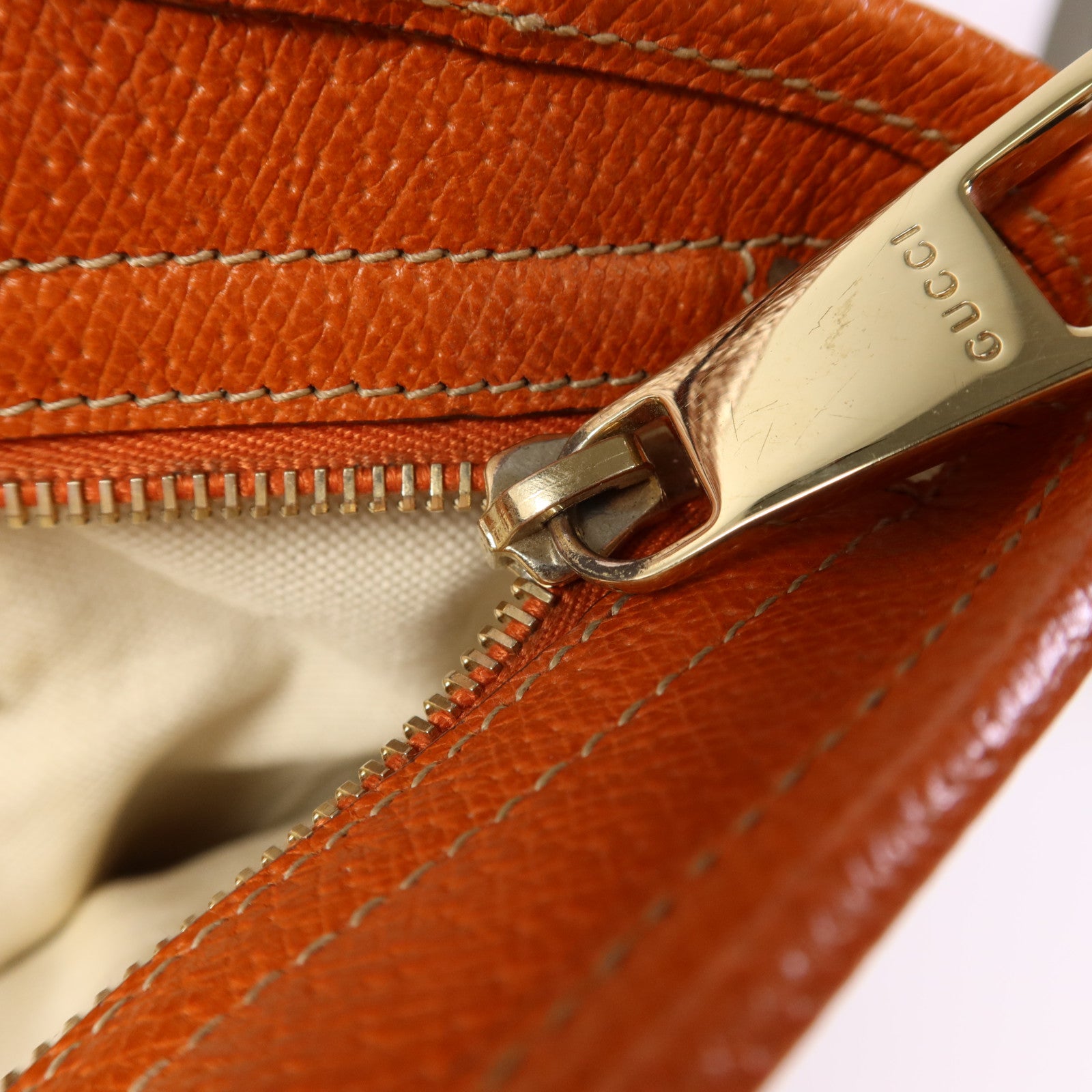 GUCCI 帆布Bree Tote Bag金扣手挽袋