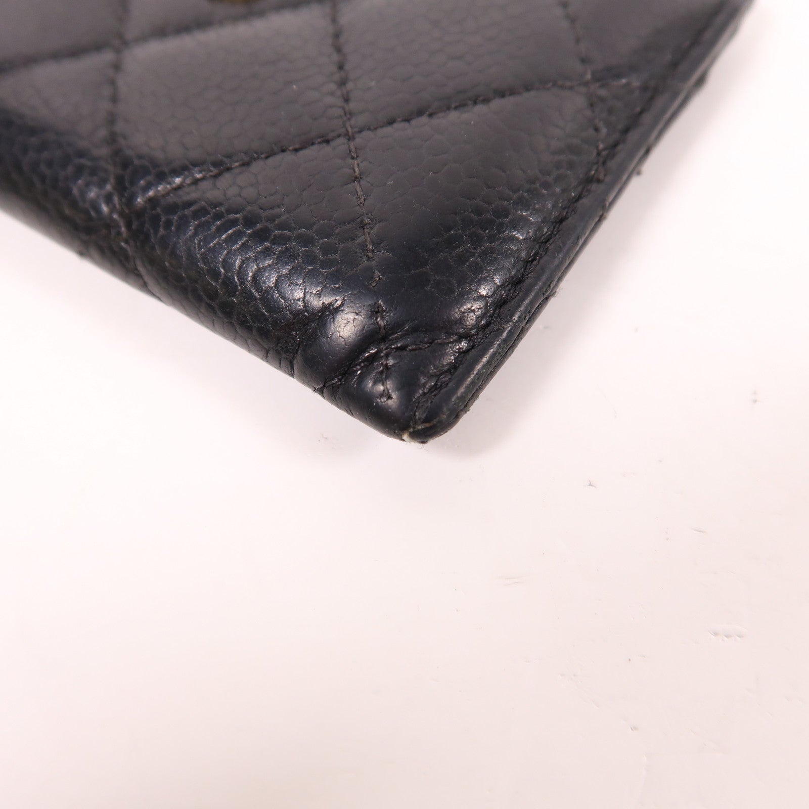 CHANEL 牛皮皮革Card Case金扣卡片套