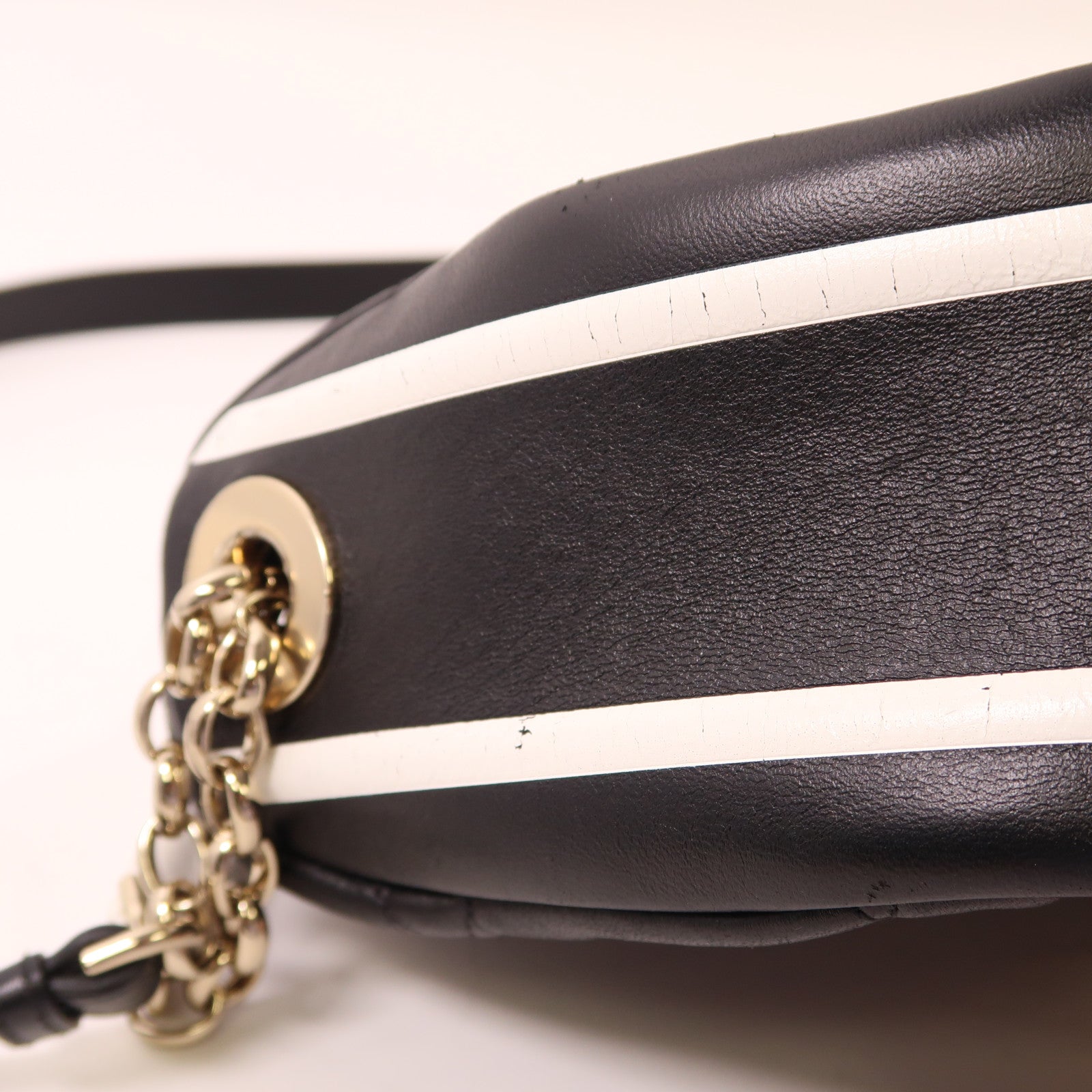 Dior 牛皮皮革Hobo Bag銀扣手挽肩背兩用袋