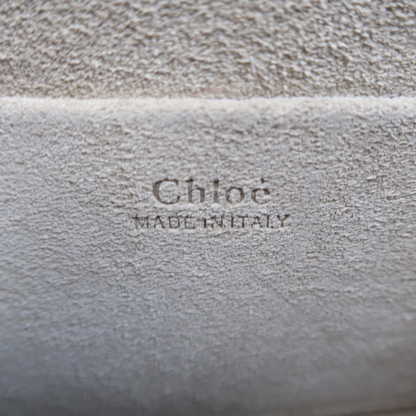 Chloe 牛皮皮革Nile金扣手挽肩背兩用袋白色