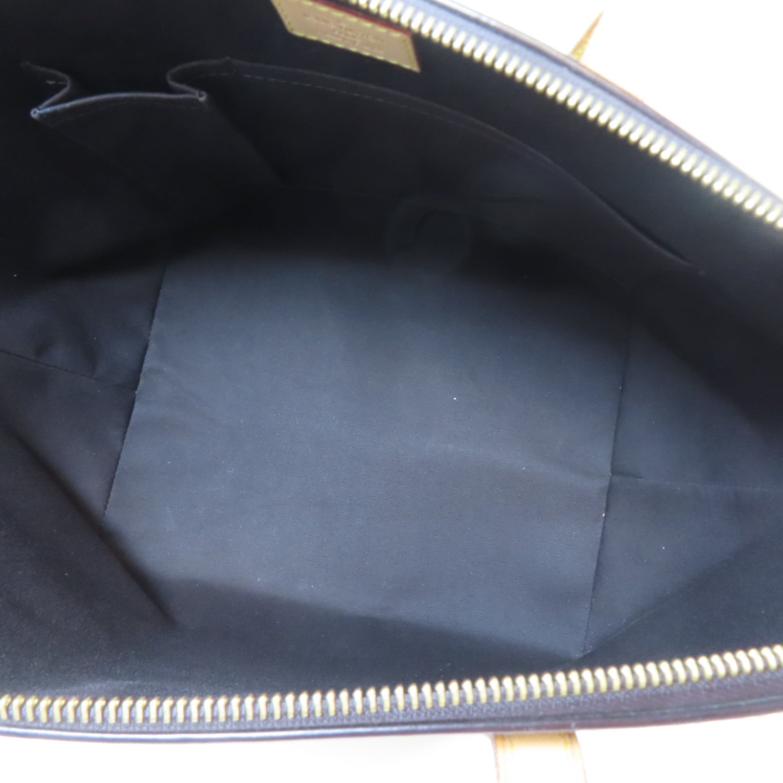 LOUIS VUITTON 【激減優惠】Vernis Bellevue GM金扣手挽袋酒紅色