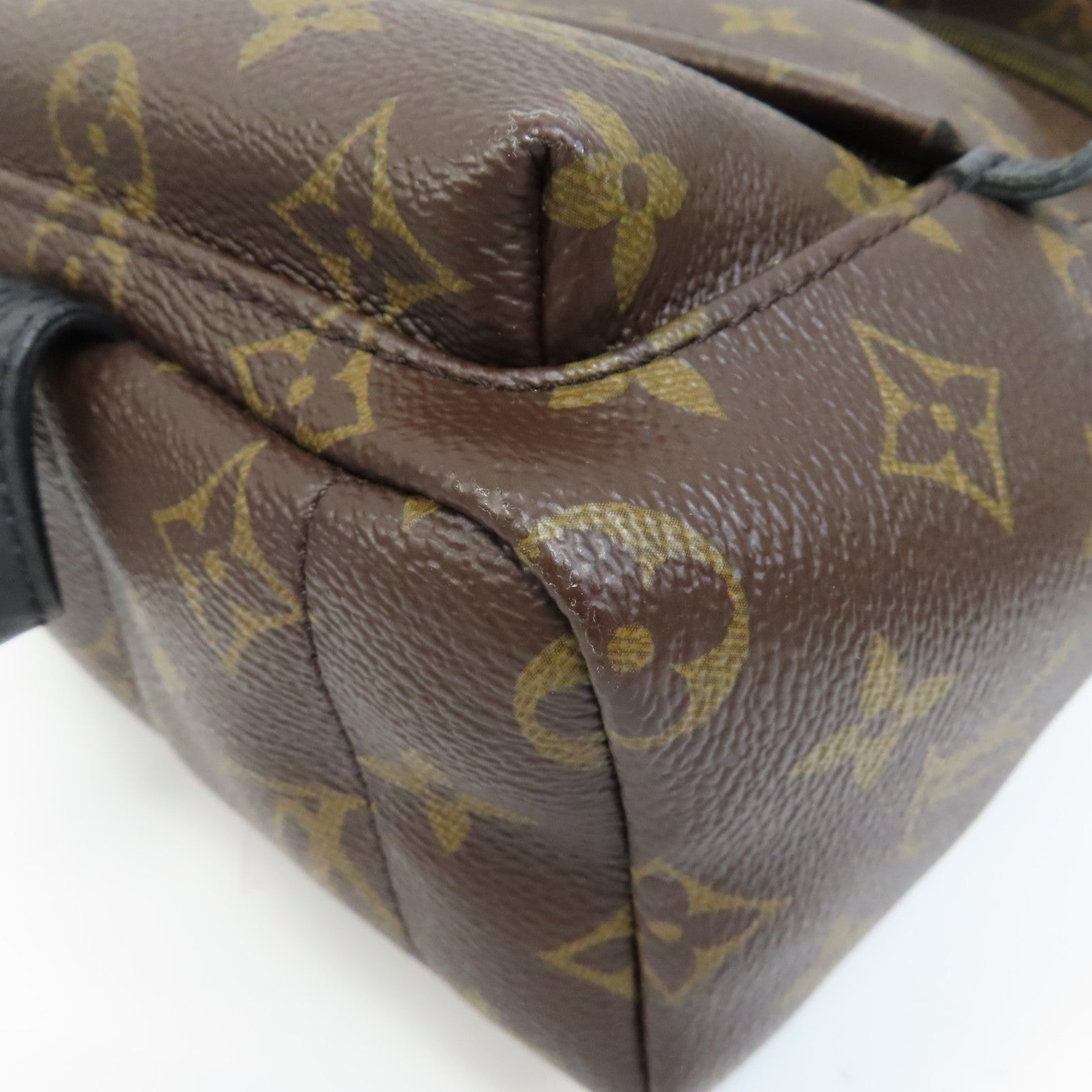 LOUIS VUITTON Monogram Palm Springs Bag金扣背包啡色