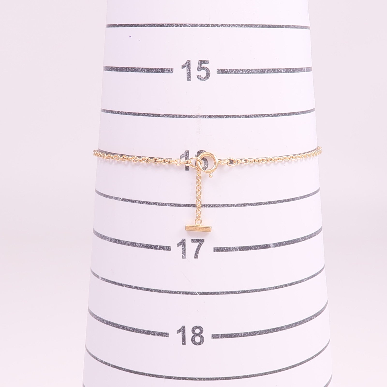 TIFFANY＆CO 18K玫瑰金T Smile Bracelet手鏈