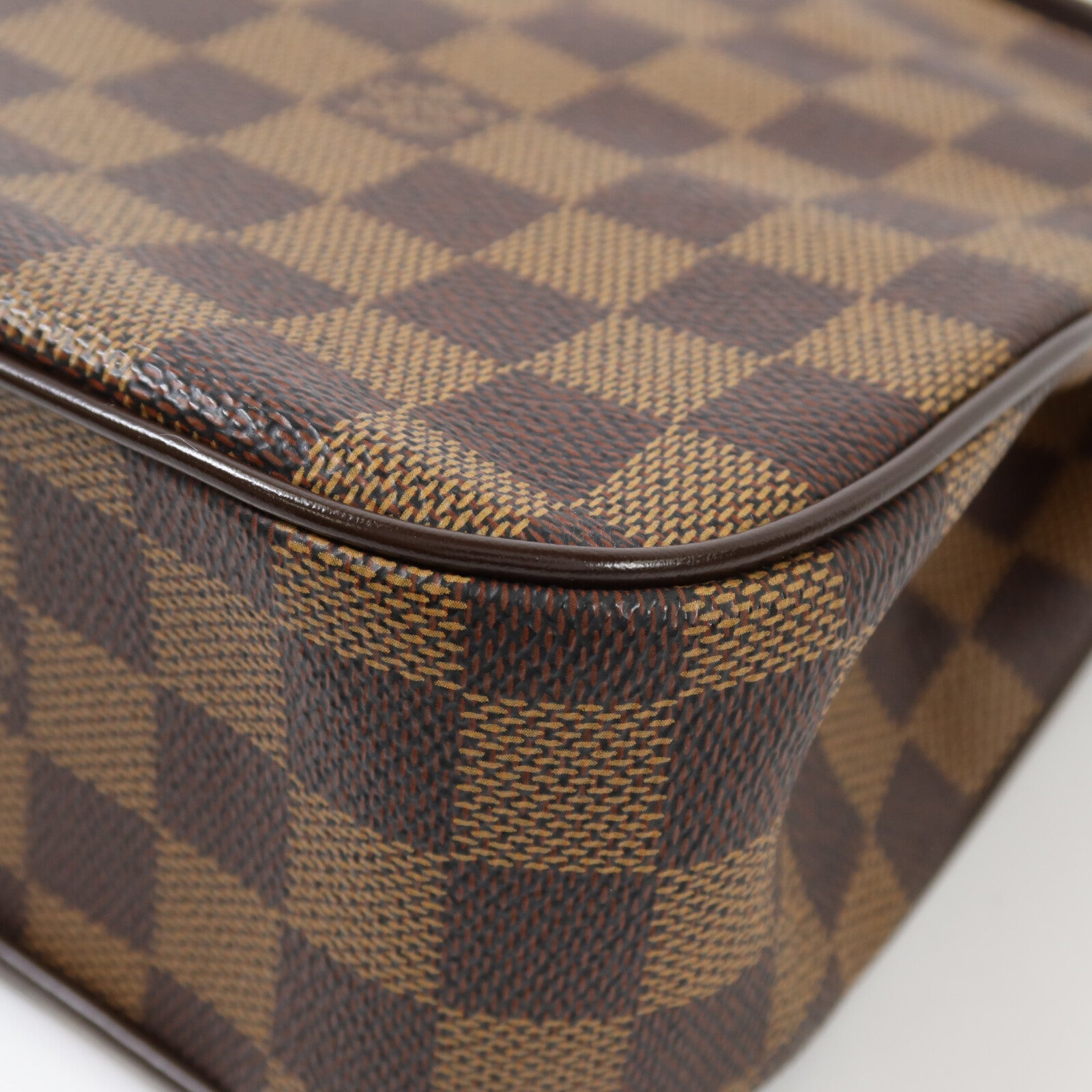 LOUIS VUITTON Damier Aubagne金扣肩背袋
