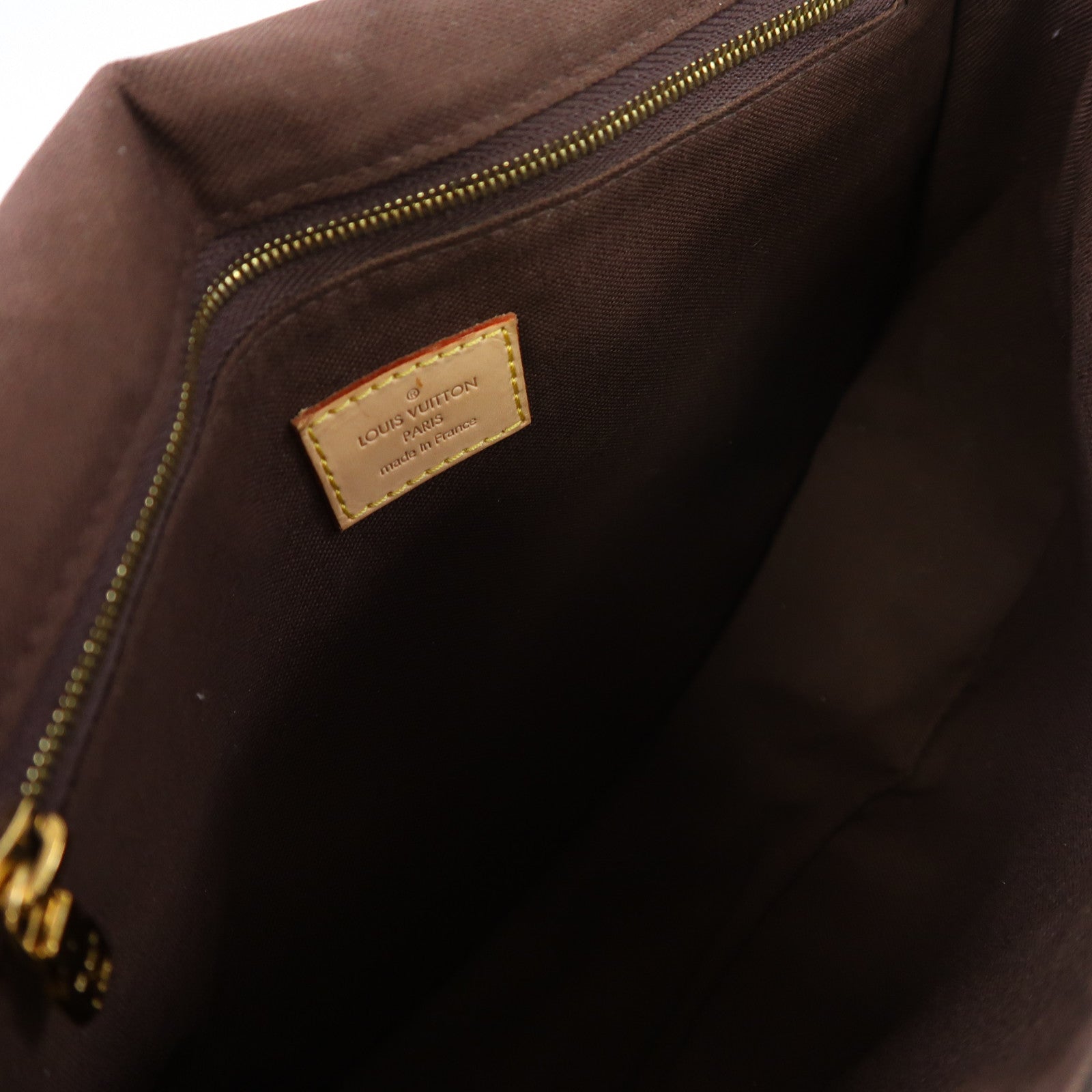 LOUIS VUITTON Monogram Menilmontant PM金扣肩背袋啡色