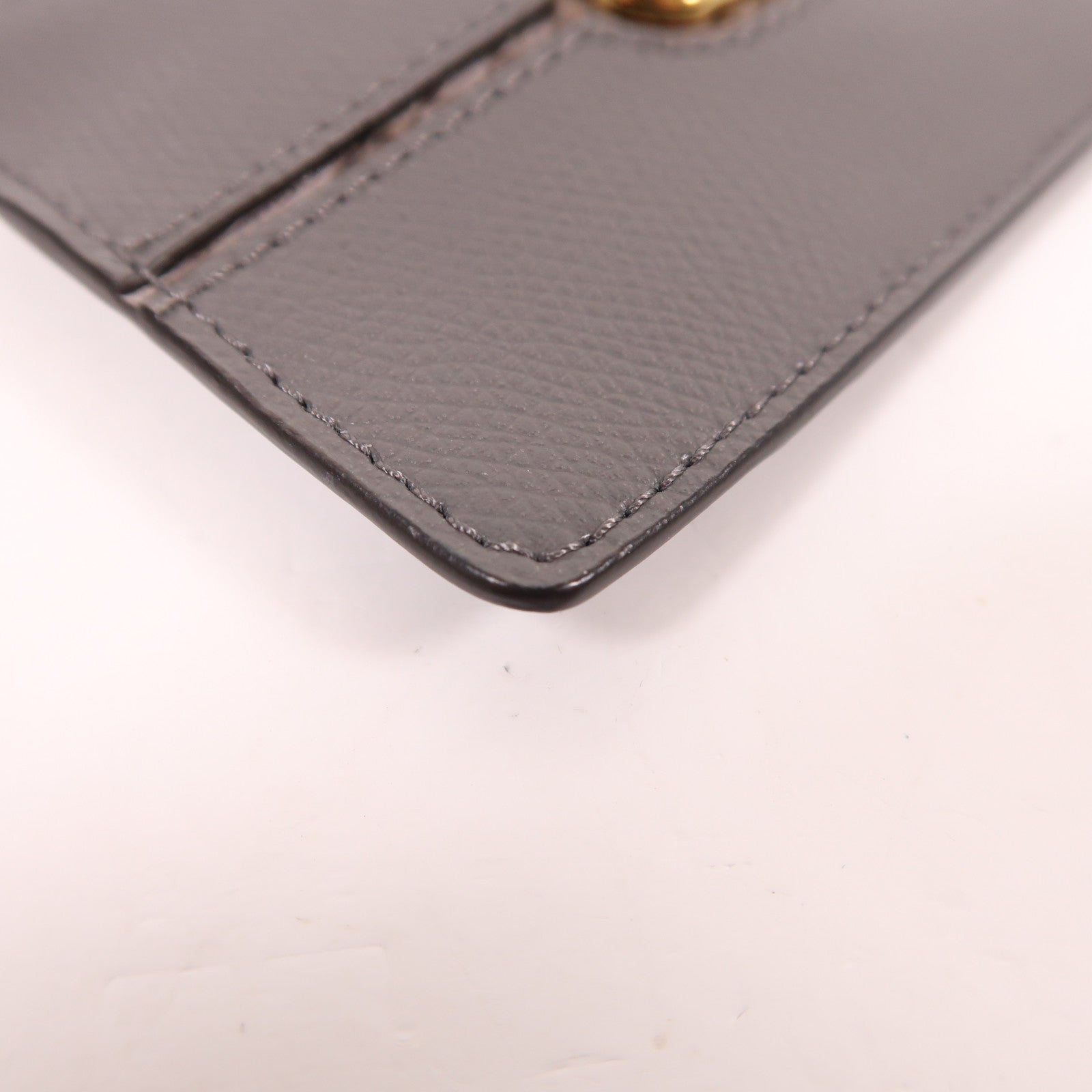 FENDI 【激減優惠】牛皮皮革/蛇皮皮革Card Case金扣卡片套