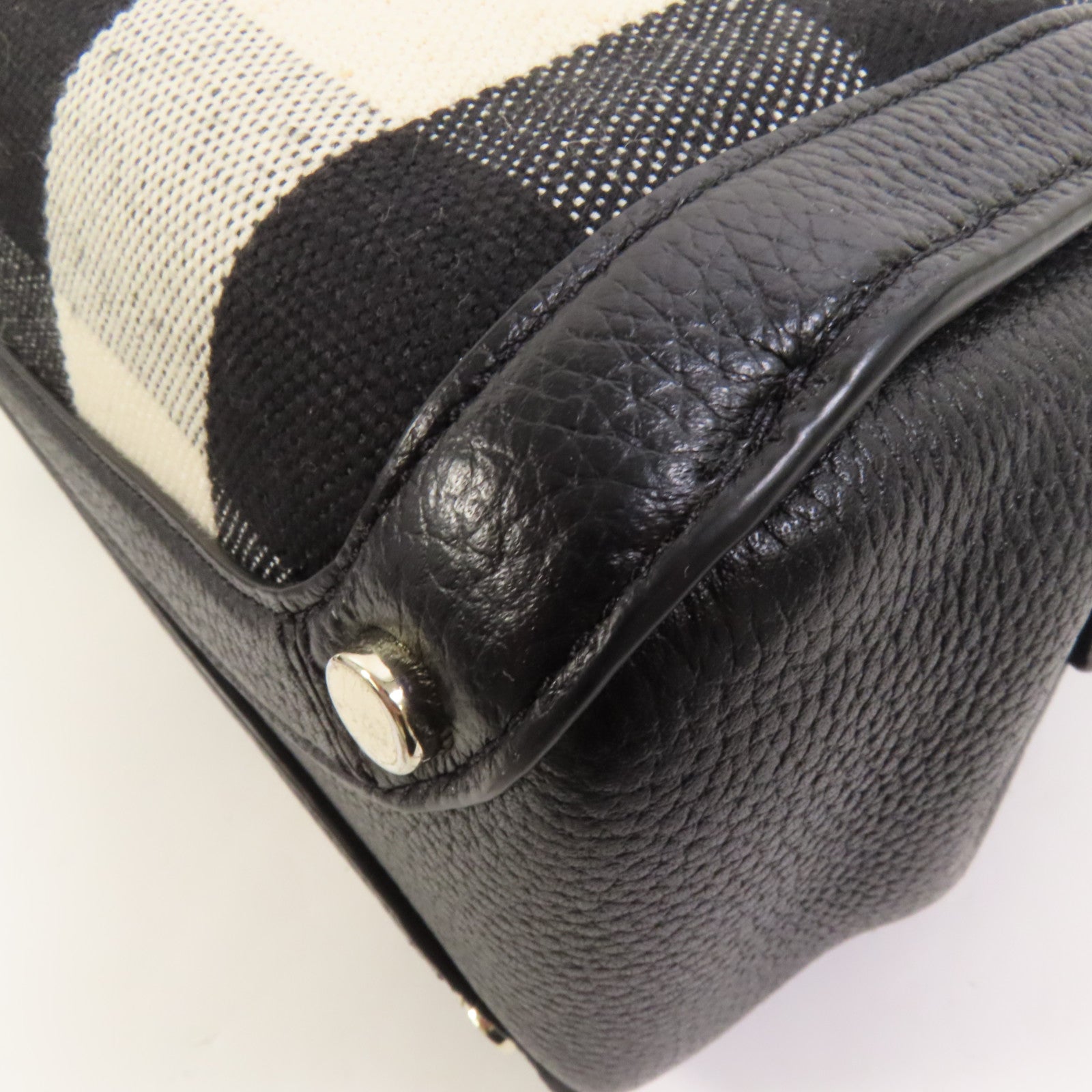 Kate Spade 帆布/牛皮皮革2 Way Shoulder金扣手挽肩背兩用袋