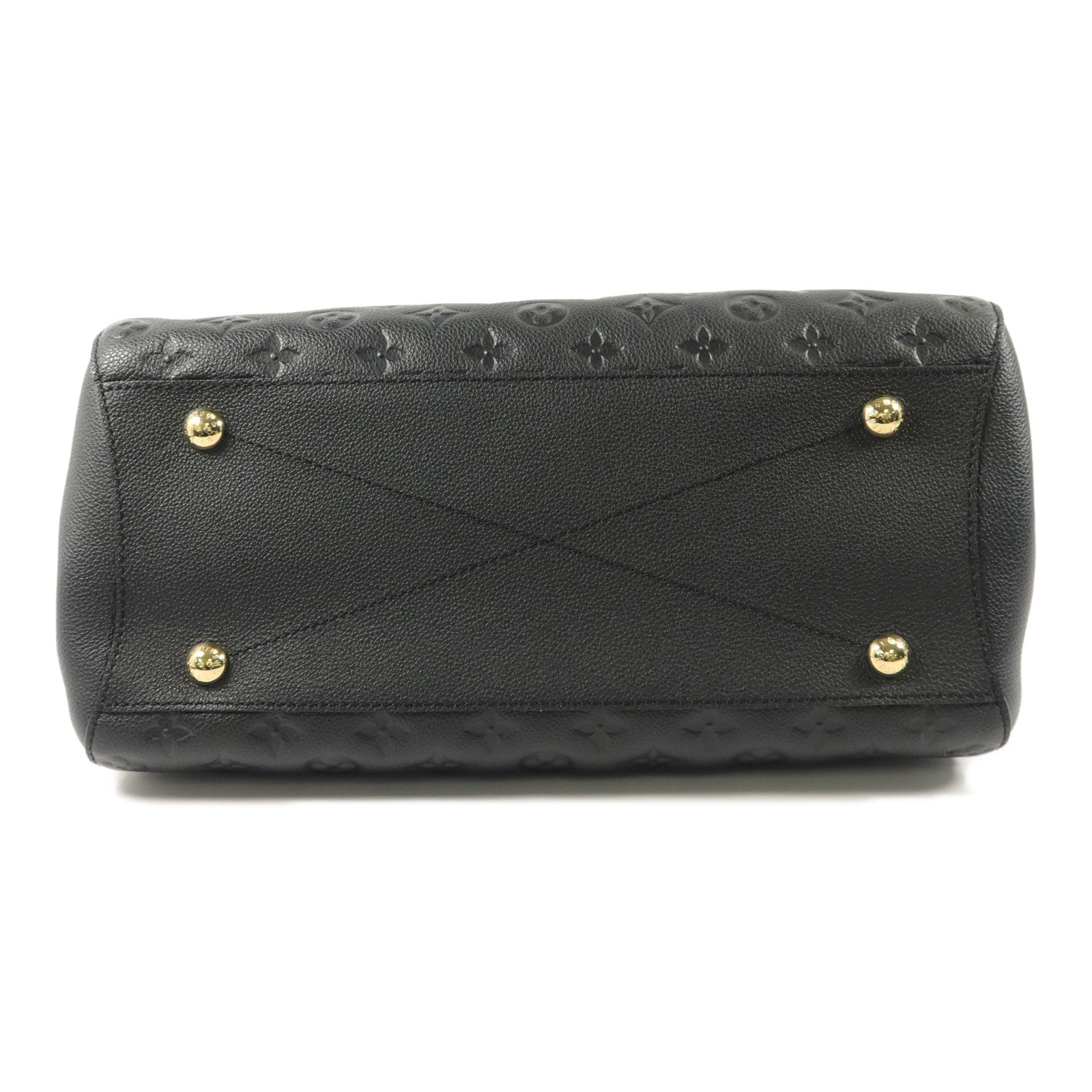 LOUIS VUITTON Monogram Empreinte Montaigne MM手挽肩背兩用袋