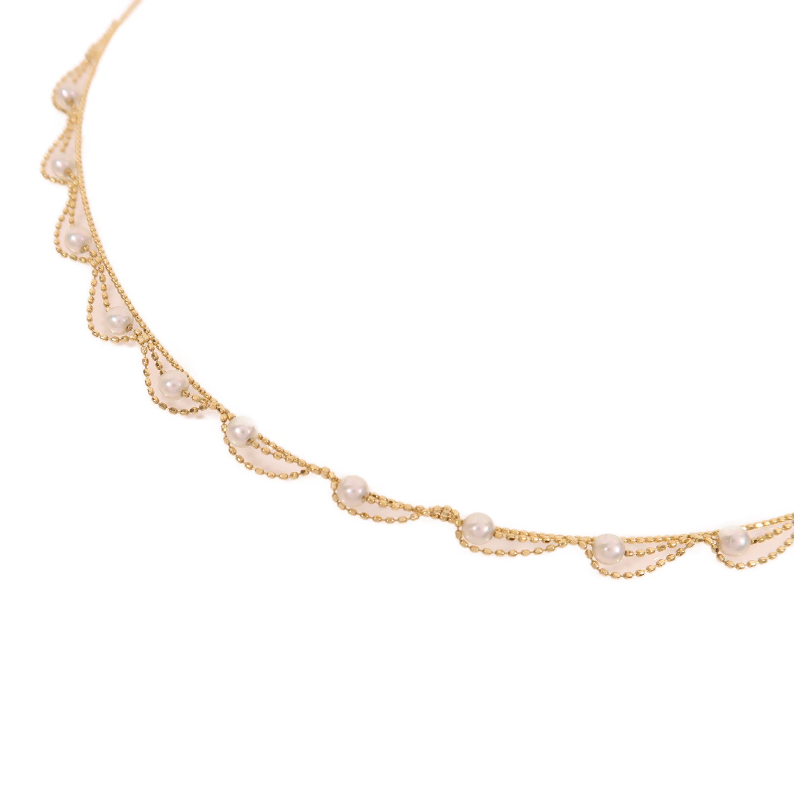 JEWELRY 18K金Pearl Necklace項鍊