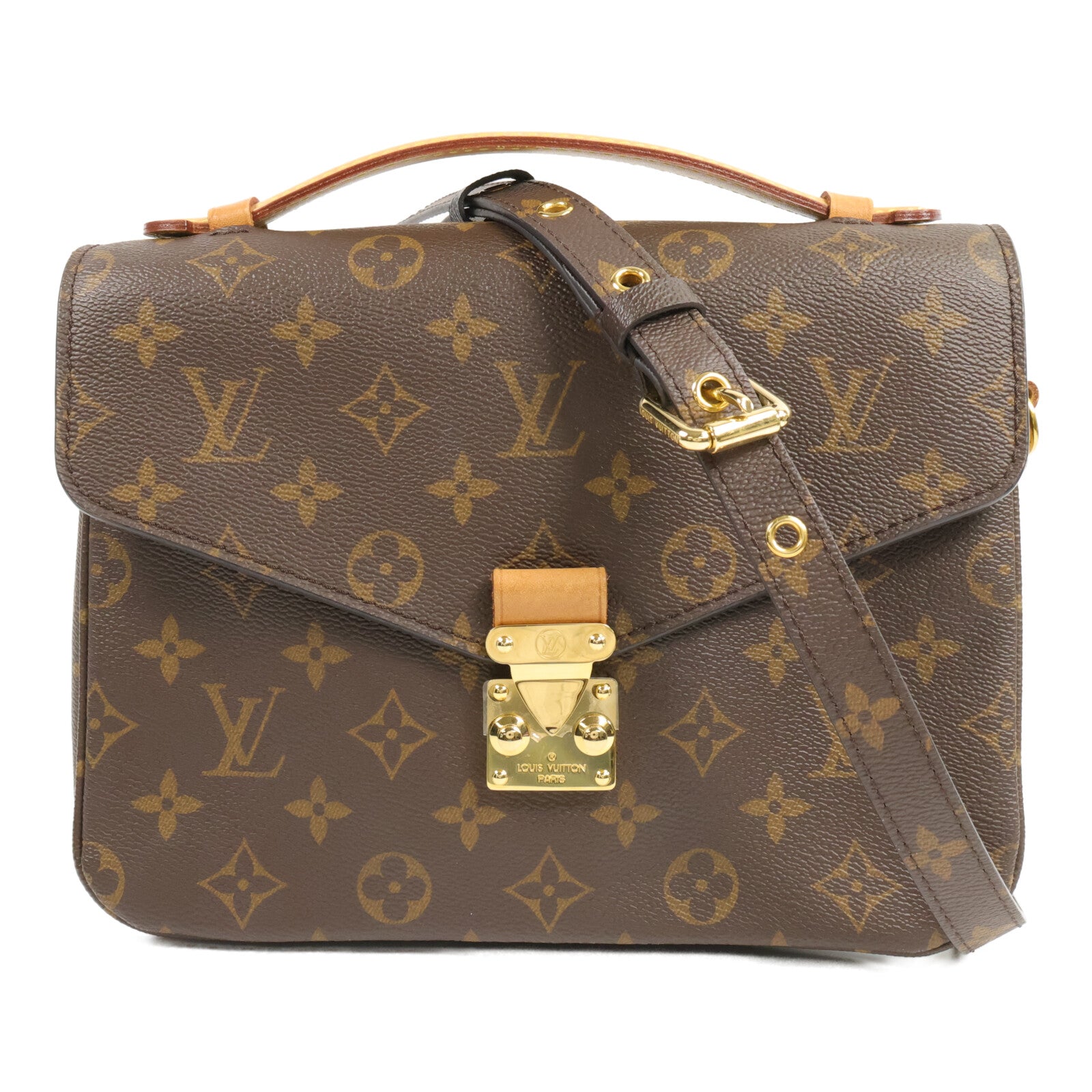 LOUIS VUITTON Monogram Pochette Metis MM手挽肩背兩用袋