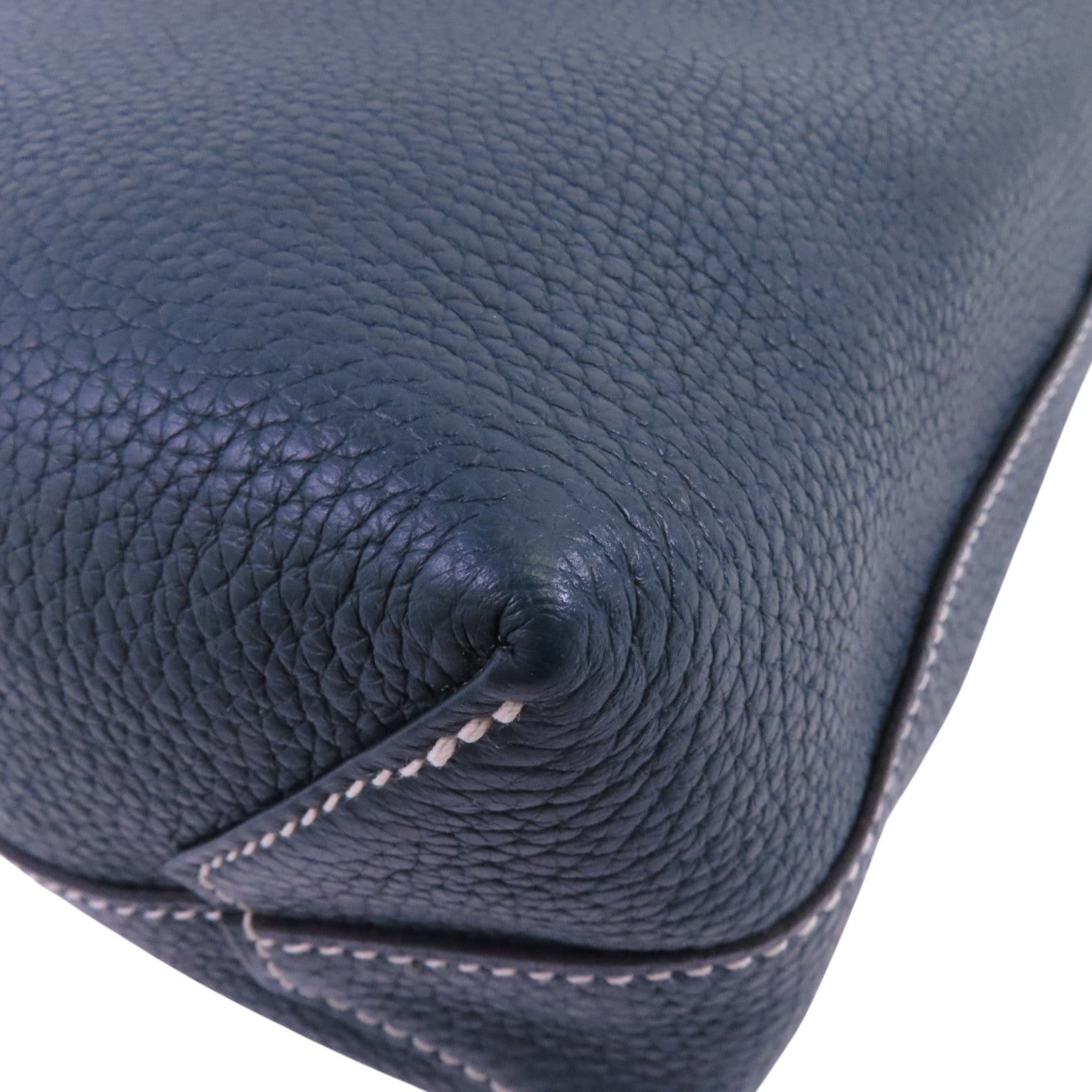 HERMES Clemence皮革Double Sen肩背袋