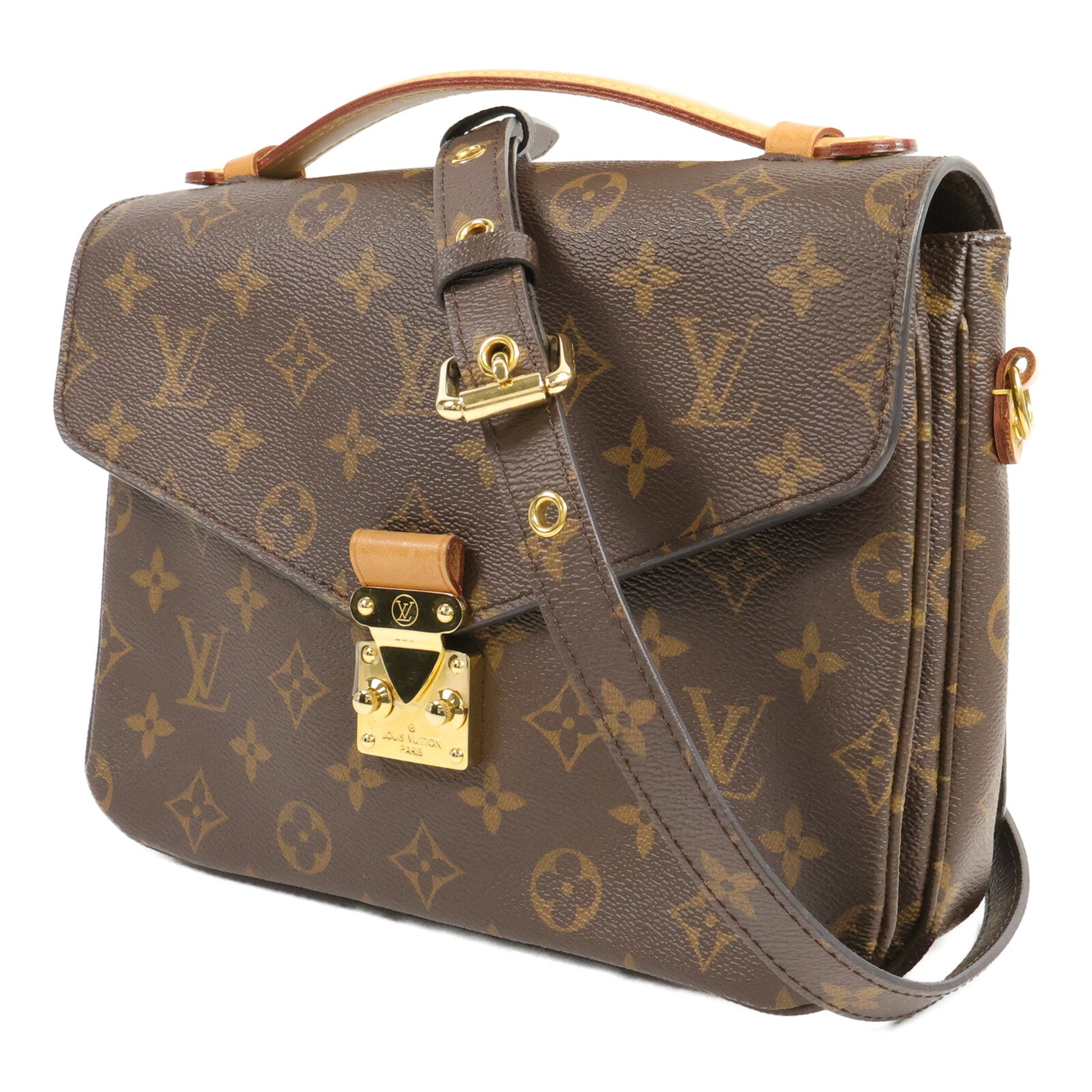 LOUIS VUITTON Monogram Pochette Metis MM手挽肩背兩用袋
