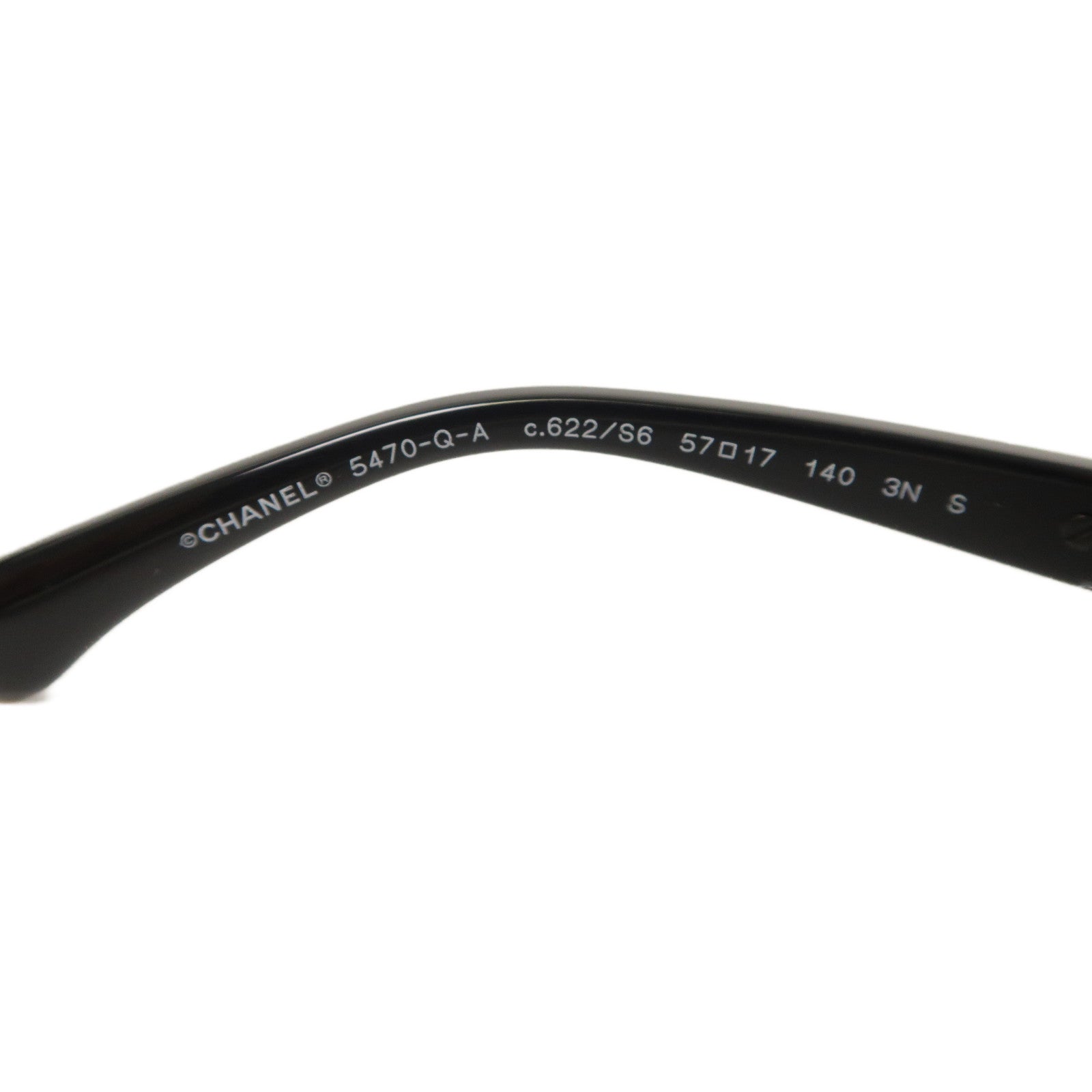 CHANEL 金屬/PVC Sunglasses太陽眼鏡黑色
