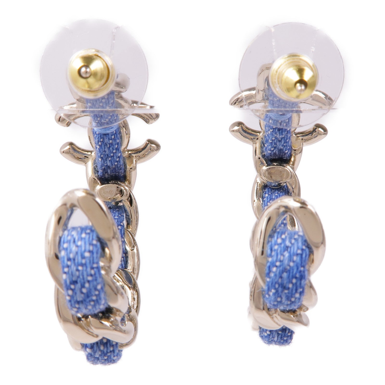 CHANEL 布料/金屬Earrings耳環